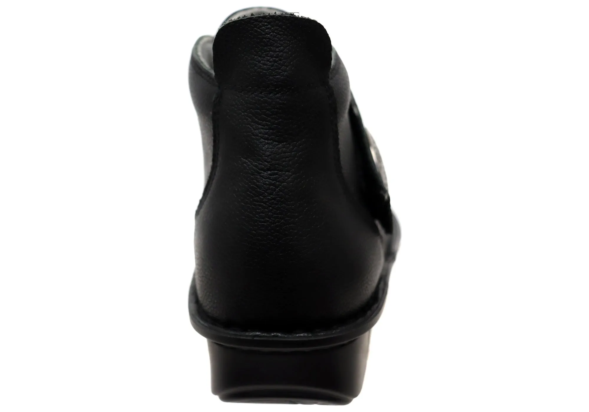 Alegria Caiti Damen Leder Knöchelstiefel Mit Verstellbarem Riemen Alegria Schuhe