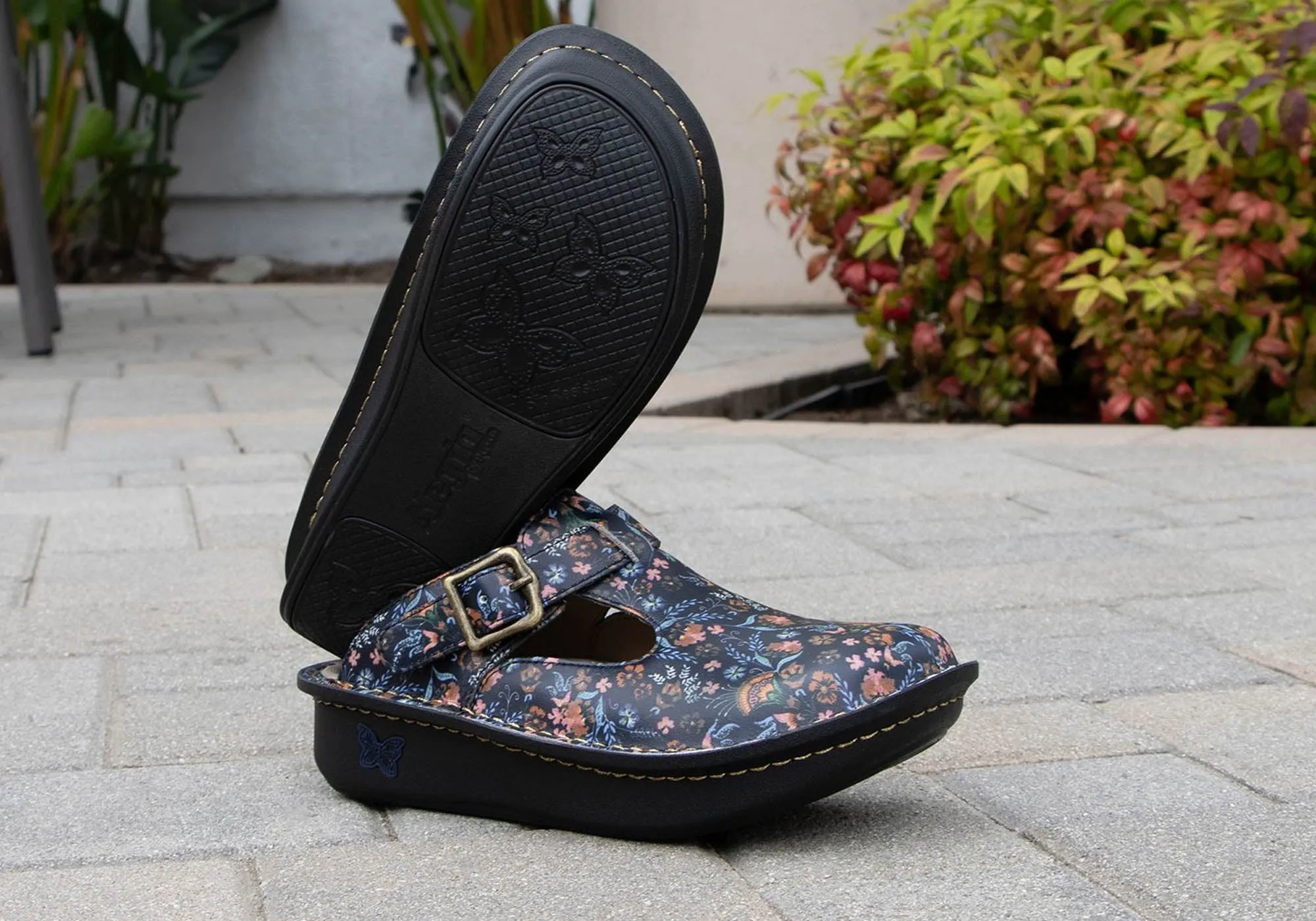Alegria Classic Damen Leder Schuhe mit offener Ferse Lax A Daisy Alegria Schuhe