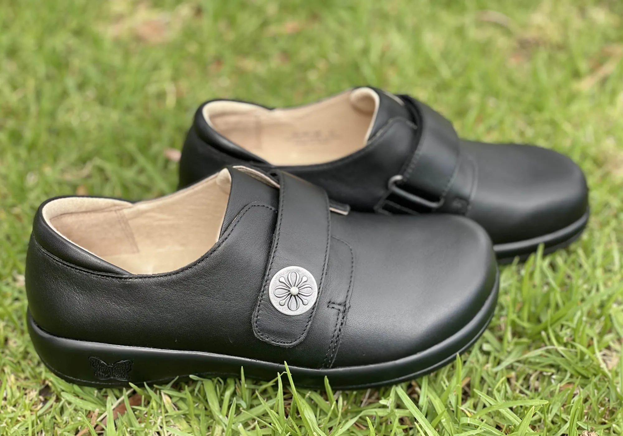 Alegria Joleen Damen Bequeme Lederschuhe Mit Verstellbarem Riemen Alegria Schuhe