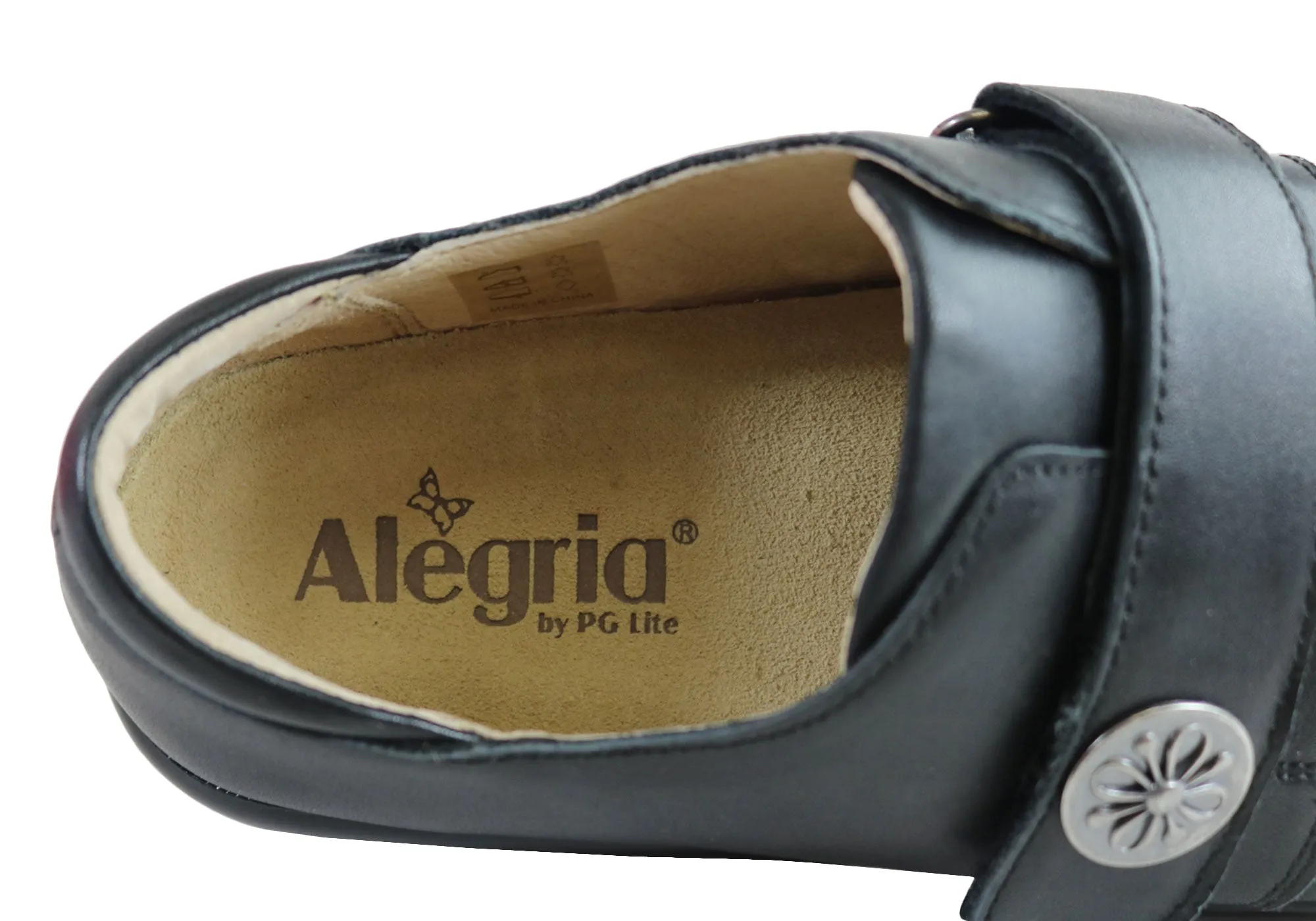 Alegria Joleen Damen Bequeme Lederschuhe Mit Verstellbarem Riemen Alegria Schuhe