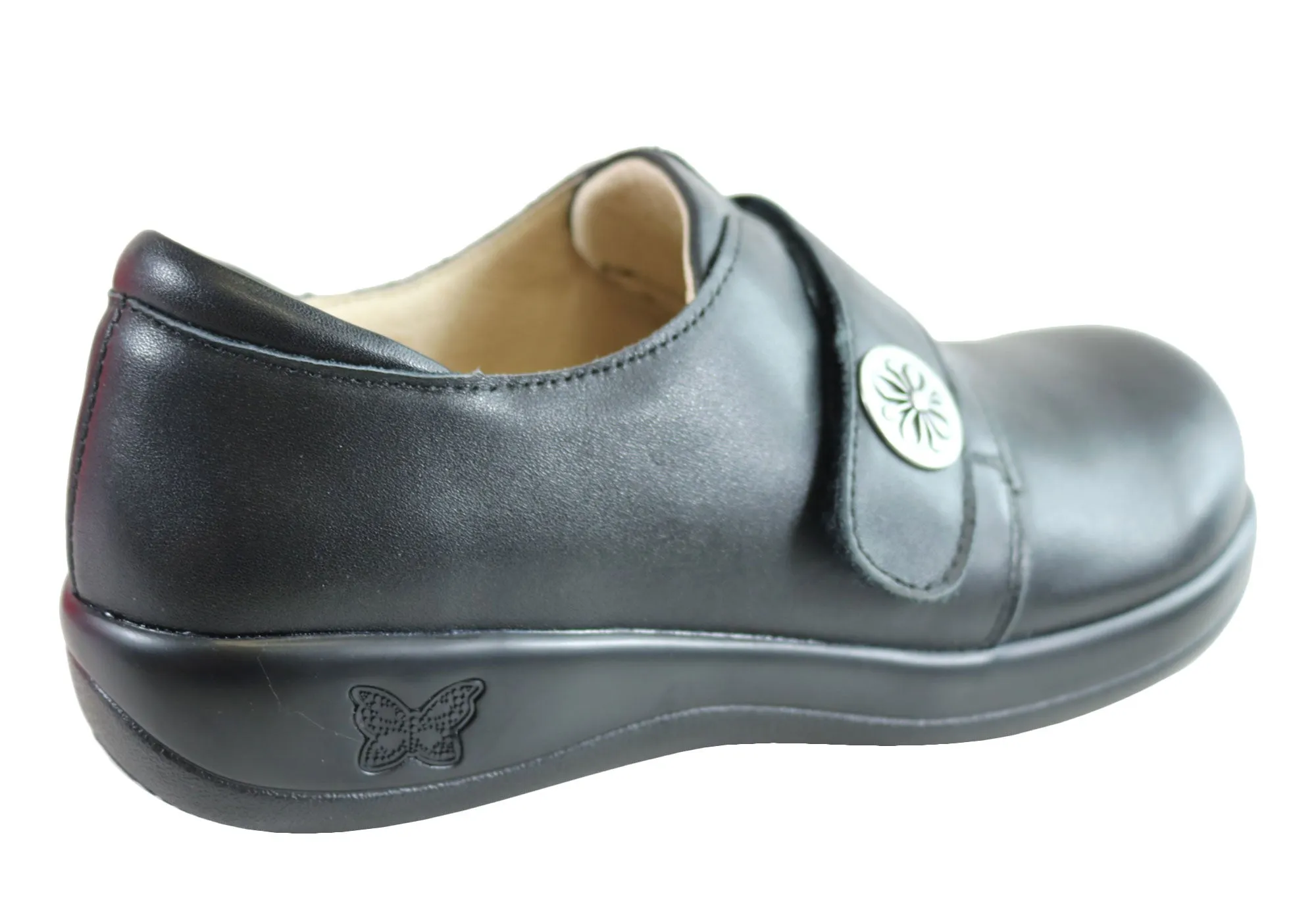 Alegria Joleen Damen Bequeme Lederschuhe Mit Verstellbarem Riemen Alegria Schuhe