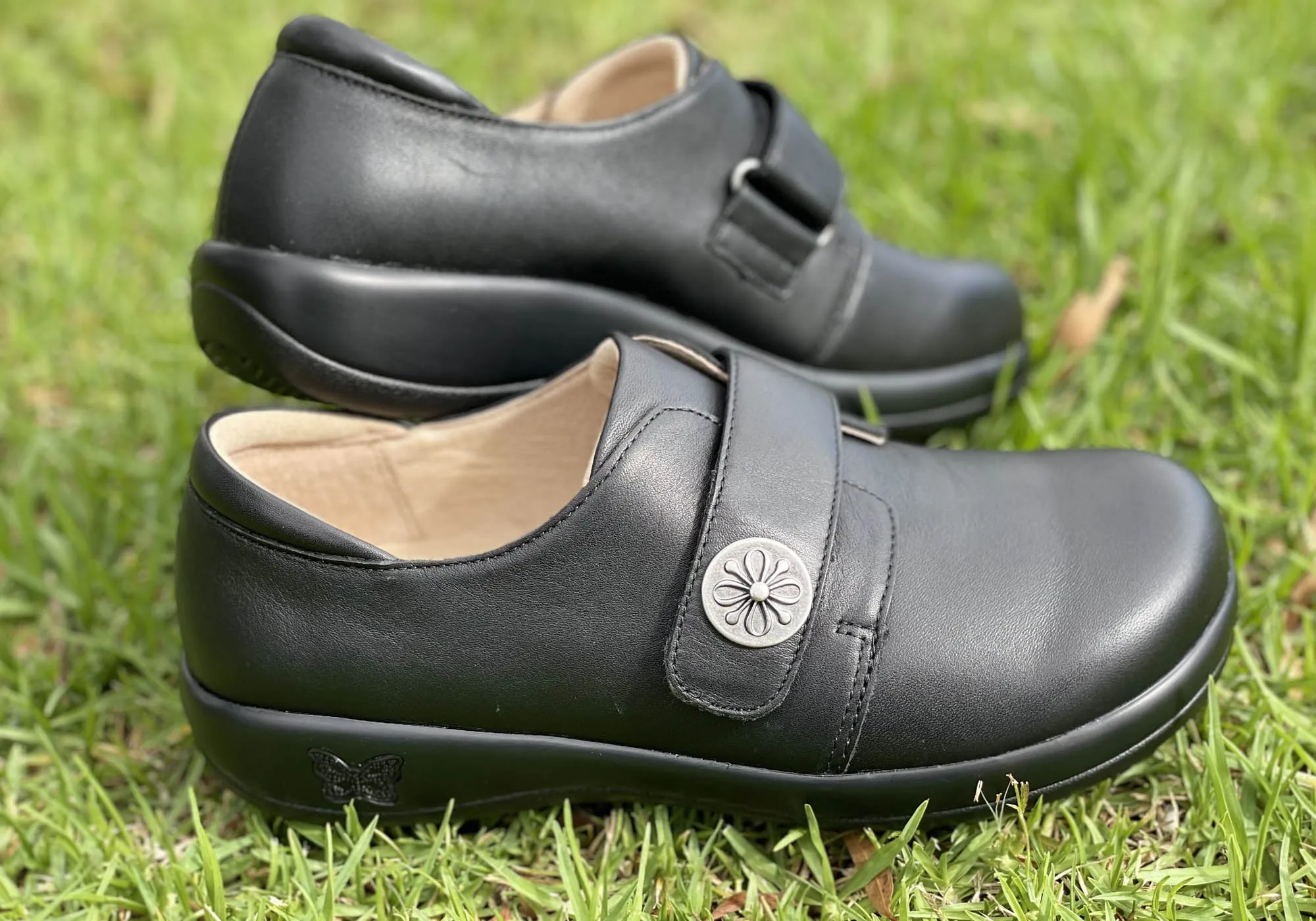 Alegria Joleen Damen Bequeme Lederschuhe Mit Verstellbarem Riemen Alegria Schuhe