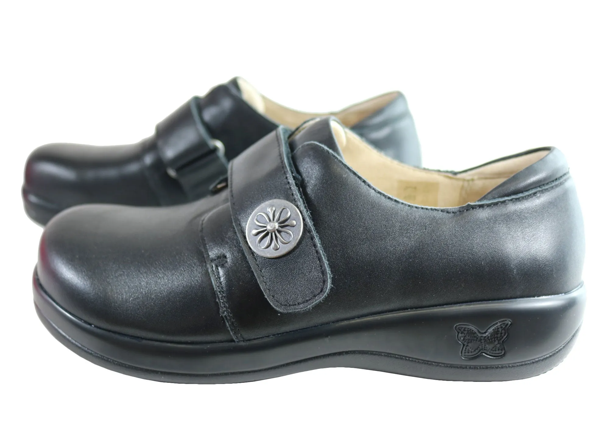 Alegria Joleen Damen Bequeme Lederschuhe Mit Verstellbarem Riemen Alegria Schuhe