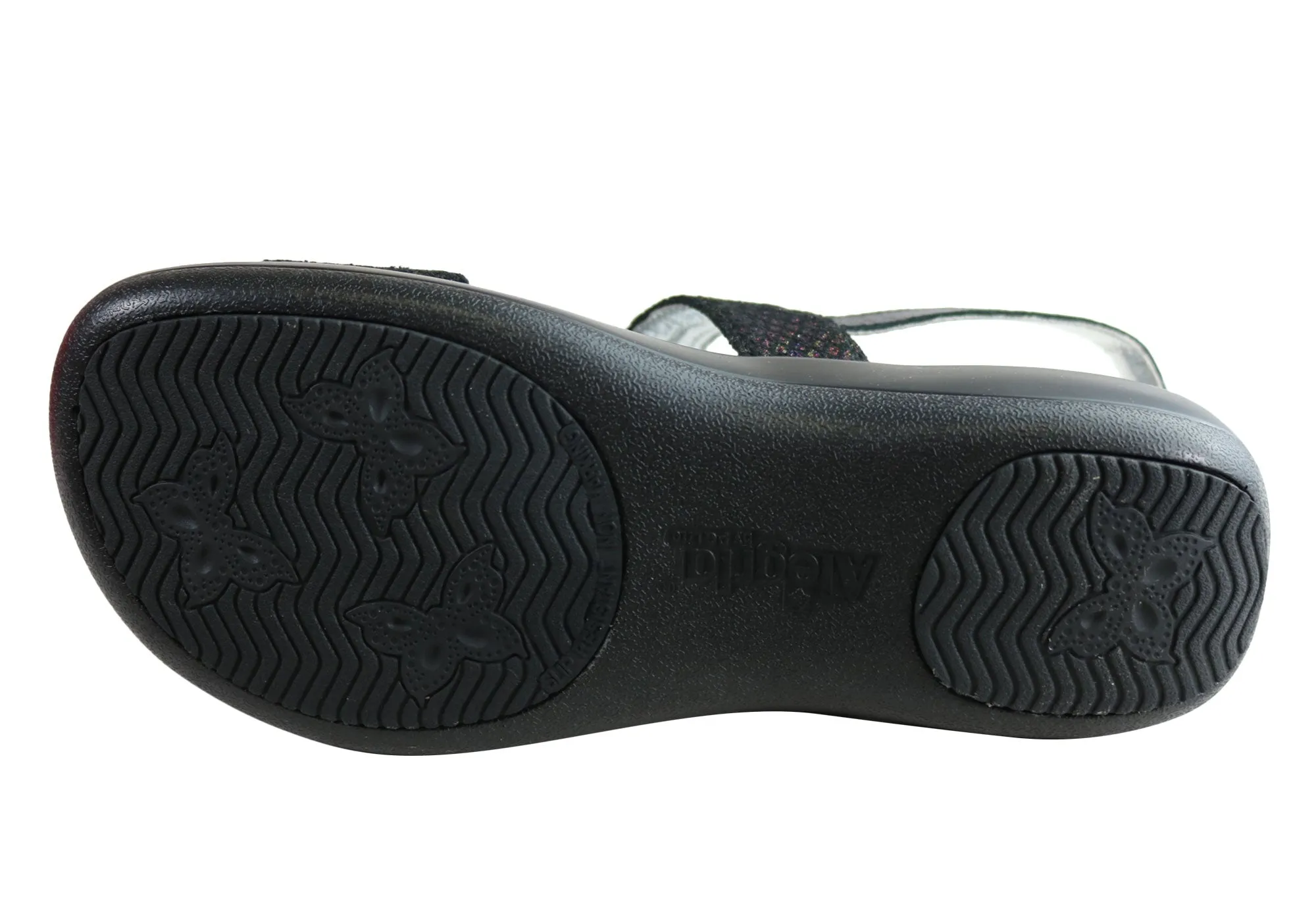 Alegria Julie Damen Bequeme Sandalen mit verstellbaren Riemen aus Leder Alegria Schuhe