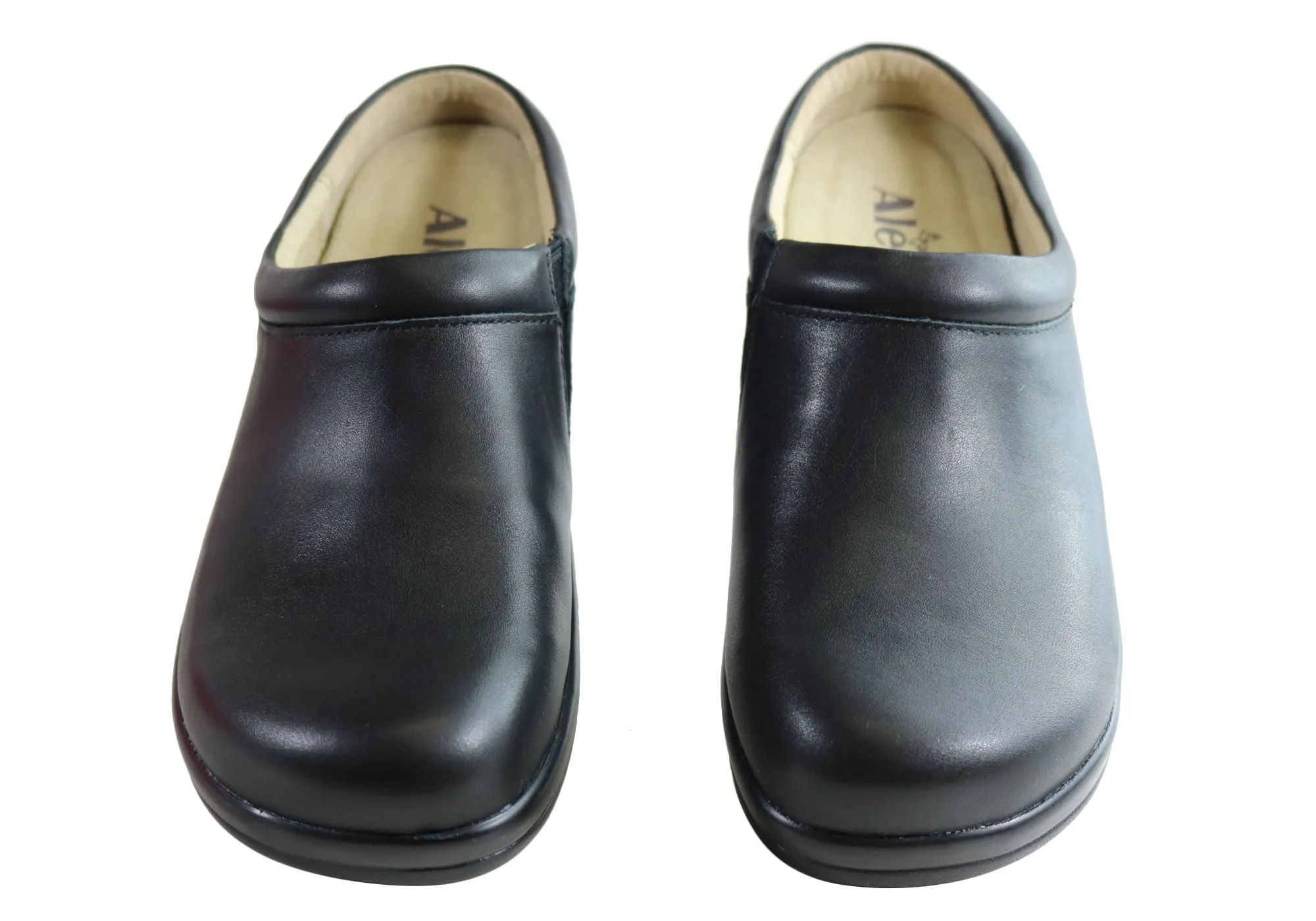 Alegria Kayla Damen Bequeme Lederschuhe mit offener Ferse Alegria Schuhe
