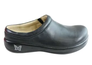 Alegria Kayla Damen Bequeme Lederschuhe mit offener Ferse Alegria Schuhe