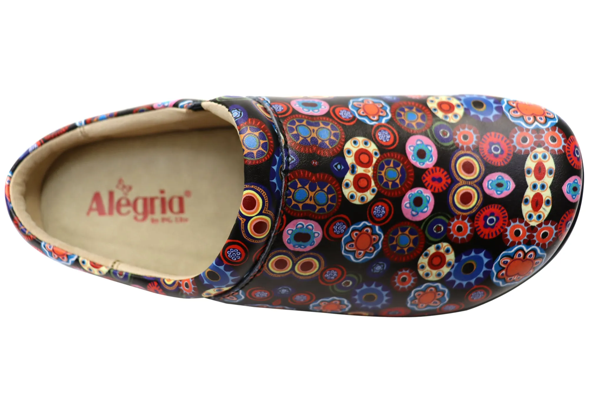 Alegria Kayla Damen Leder Schuhe mit offener Ferse Alegria Schuhe