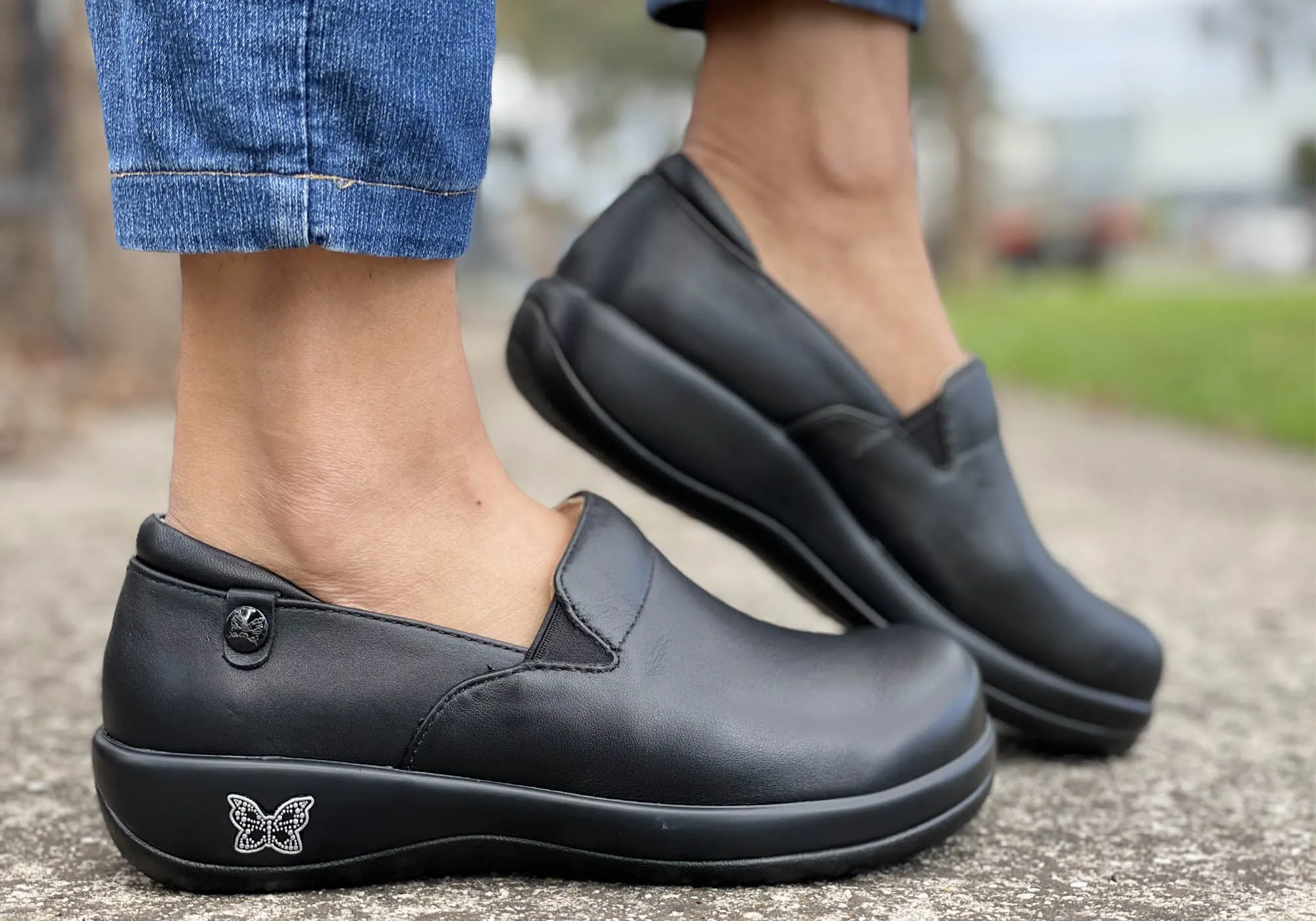 Alegria Keli Damen Bequeme Lederschuhe Professionelle Schlupfschuhe Alegria Schuhe