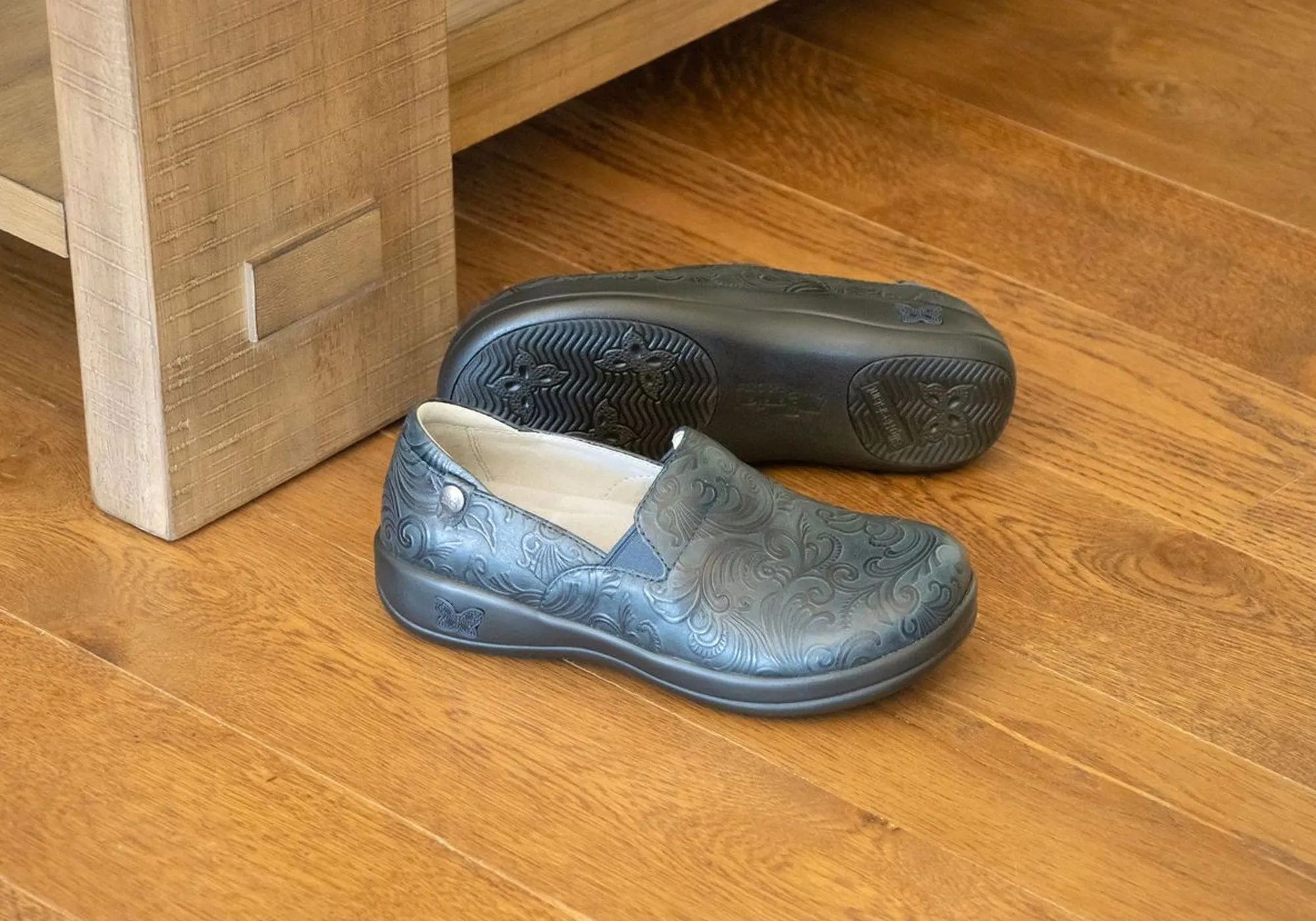 Alegria Keli Damen Leder Bequeme Schlupfschuhe Alegria Schuhe