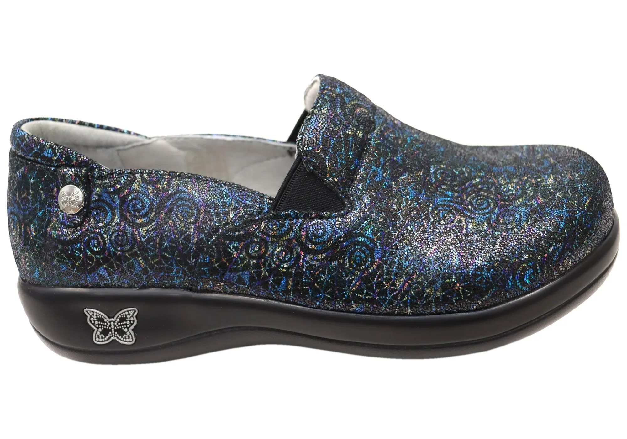 Alegria Keli Damen Leder Bequeme Schlupfschuhe Soft Serve Alegria Schuhe