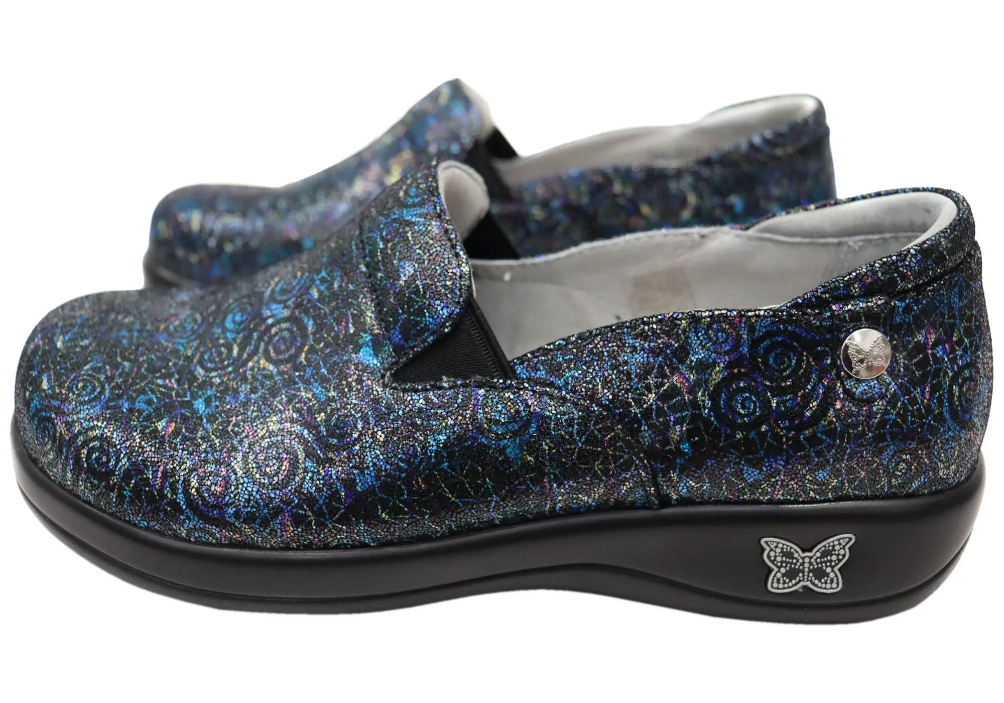 Alegria Keli Damen Leder Bequeme Schlupfschuhe Soft Serve Alegria Schuhe
