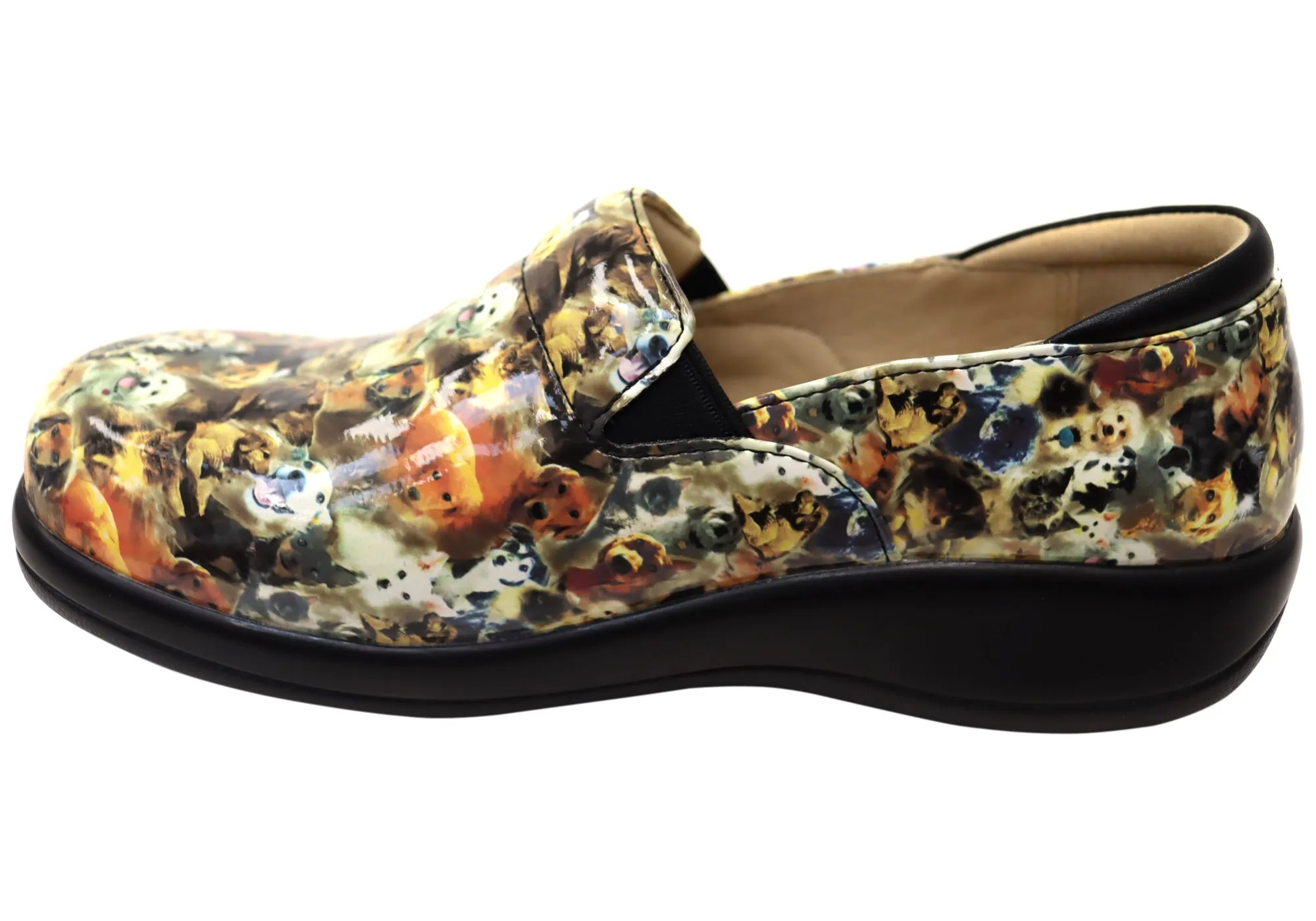 Alegria Keli Damen Lederschlupfschuhe für den Beruf Alegria Schuhe