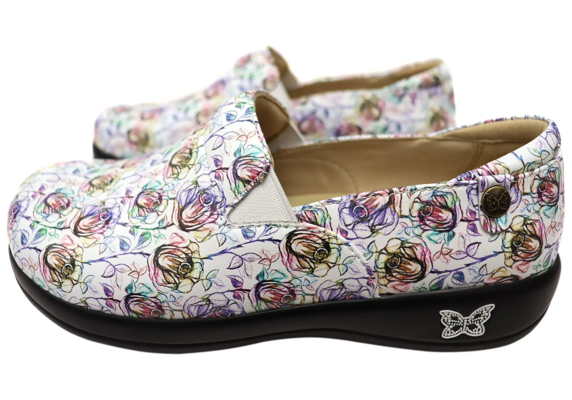 Alegria Keli Damen Lederschlupfschuhe für den Beruf Alegria Schuhe