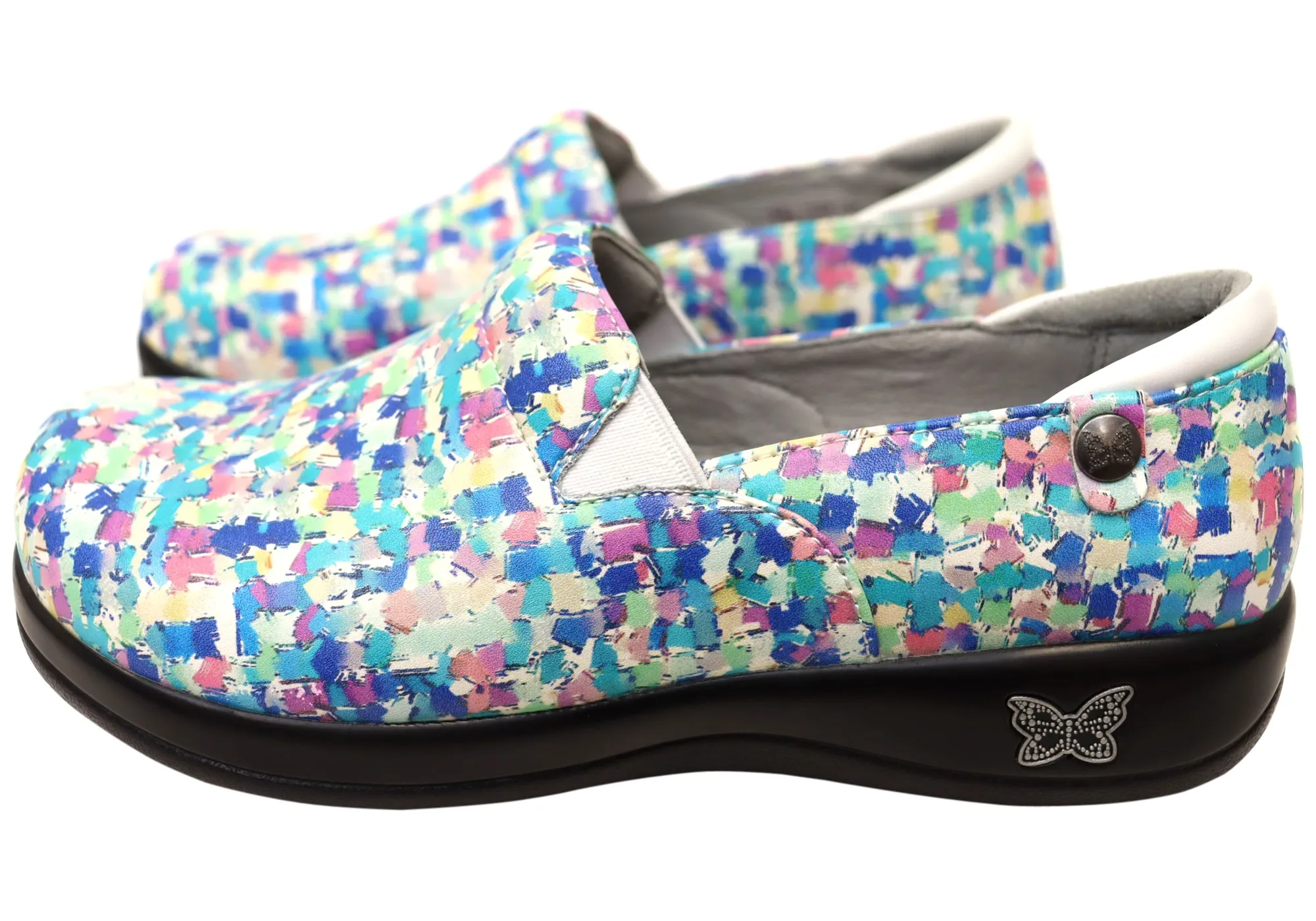 Alegria Keli Damen Lederschlupfschuhe für den Beruf Alegria Schuhe