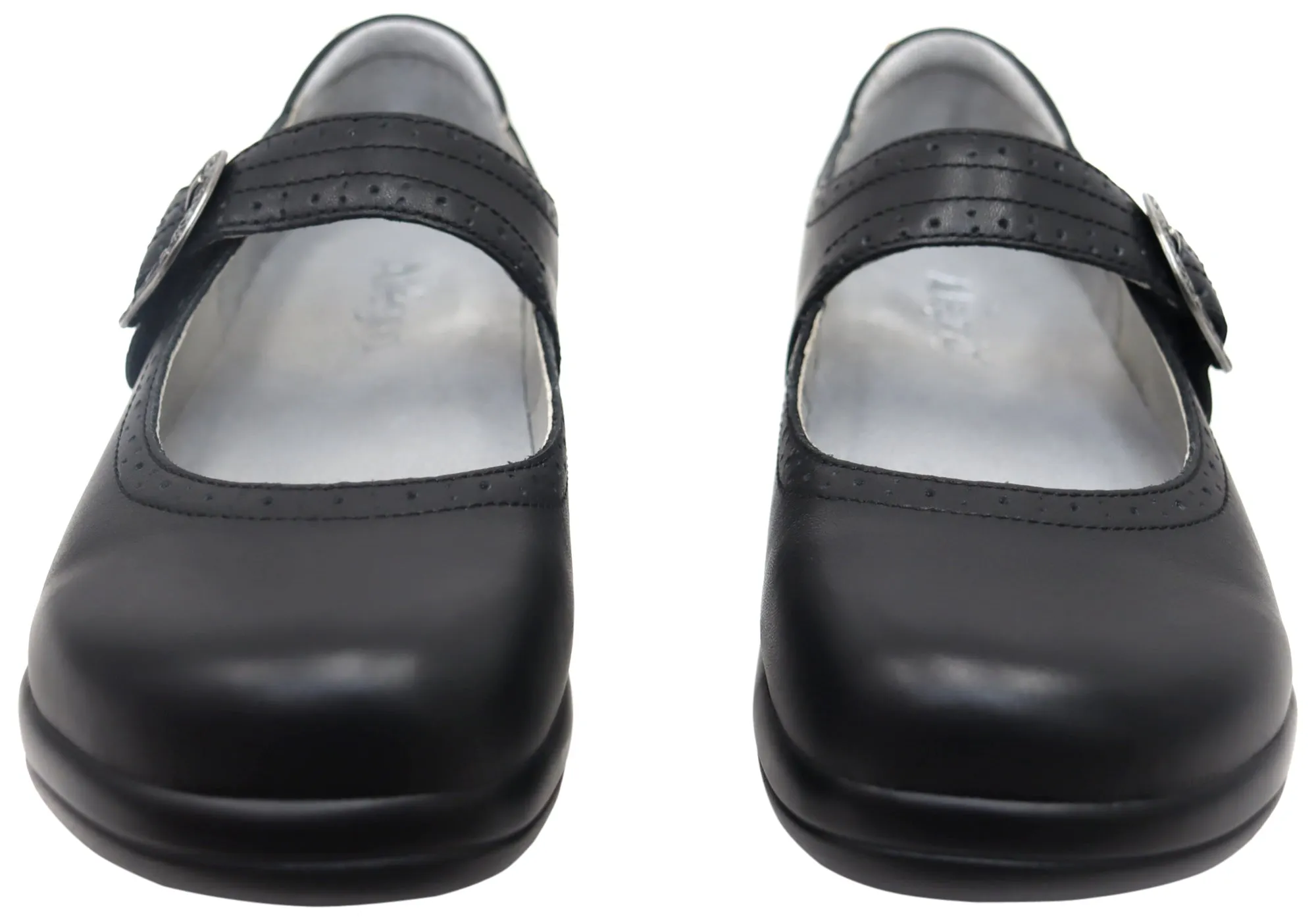 Alegria Kourtney Damen Bequeme Leder Mary Jane Schuhe Alegria Schuhe