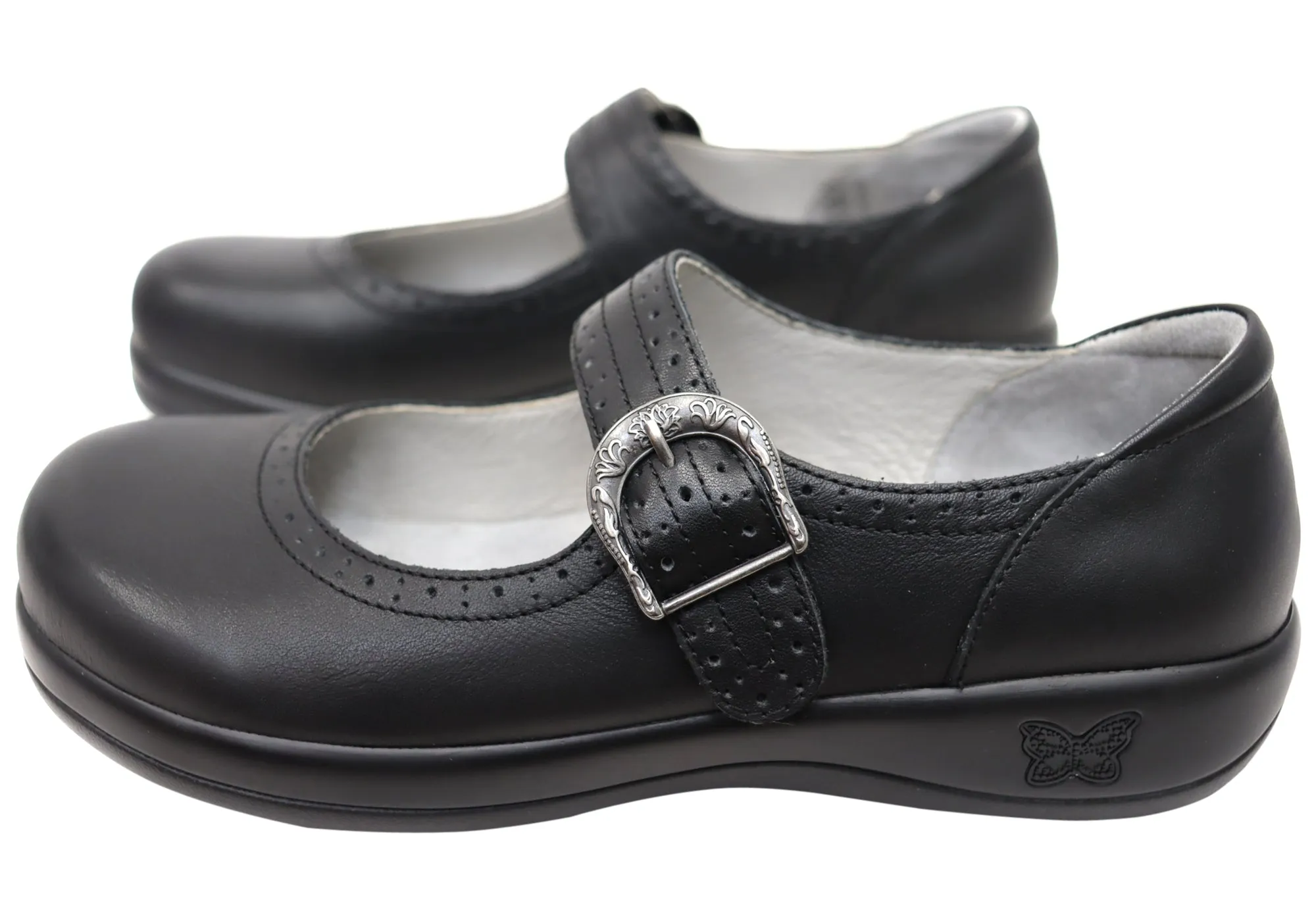 Alegria Kourtney Damen Bequeme Leder Mary Jane Schuhe Alegria Schuhe