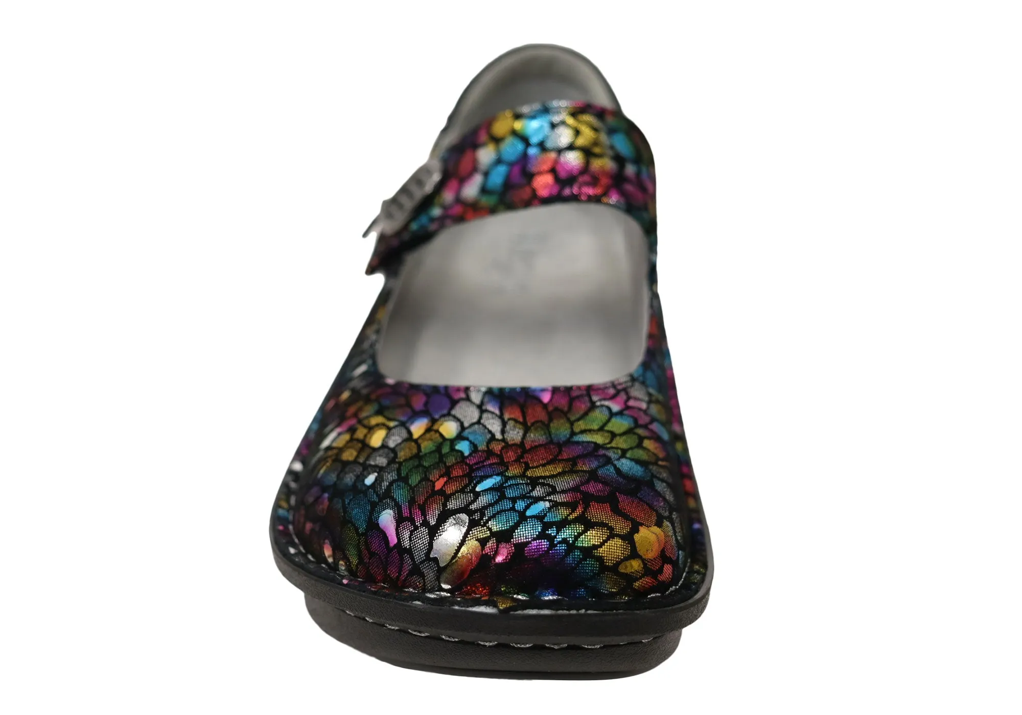 Alegria Paloma Minnow Rainbow Damen Leder Mary Jane Schuhe Alegria Schuhe