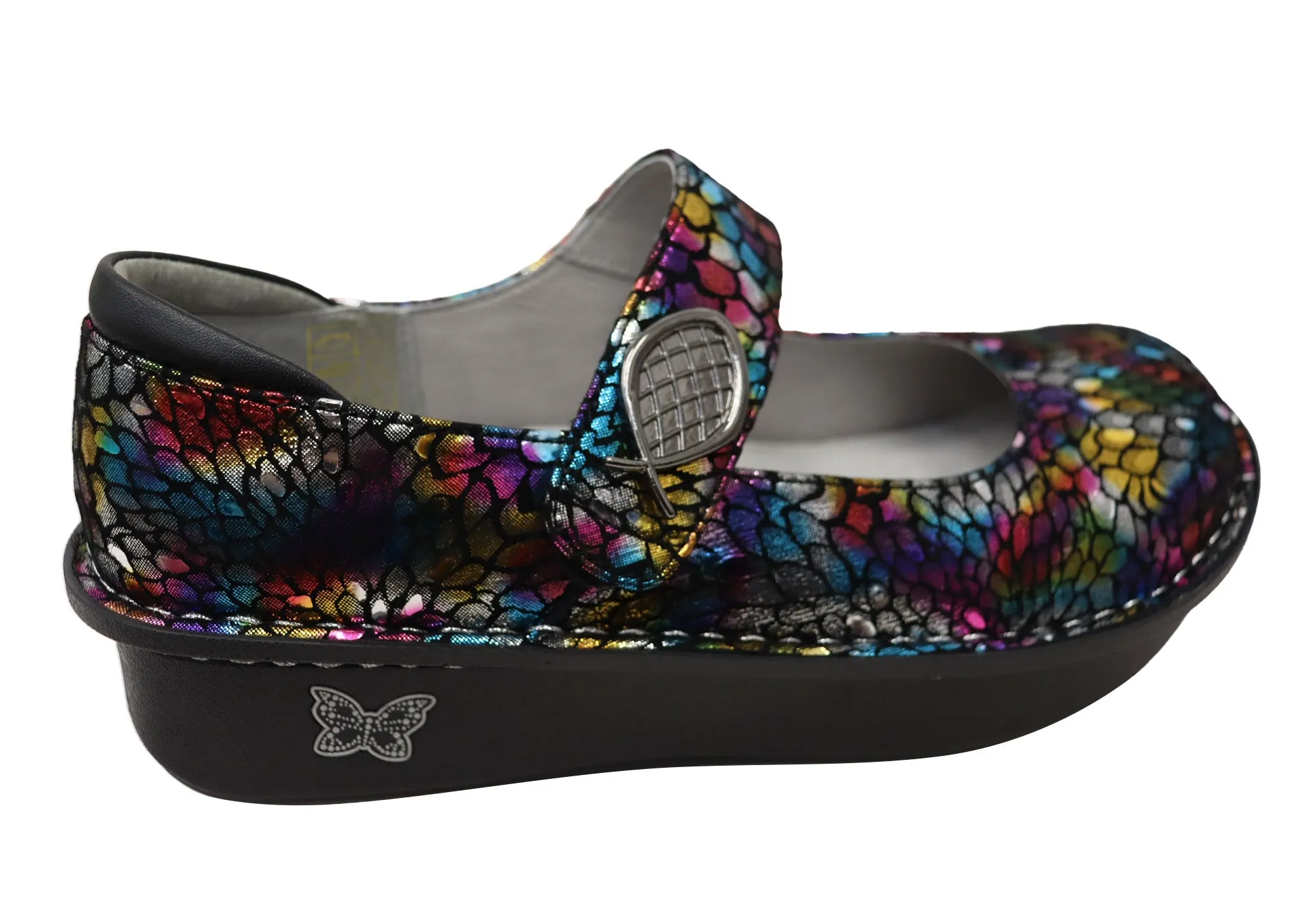 Alegria Paloma Minnow Rainbow Damen Leder Mary Jane Schuhe Alegria Schuhe