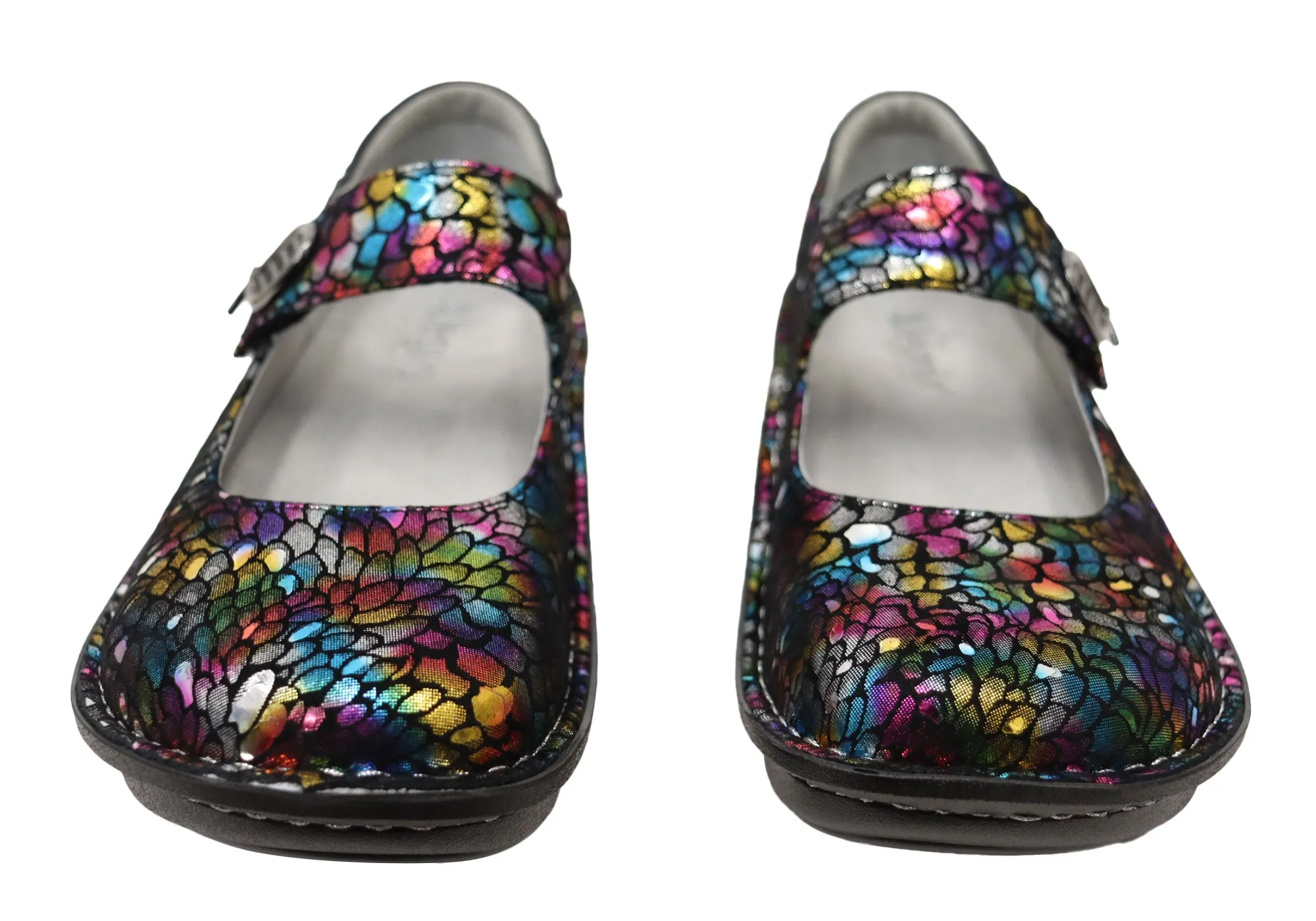 Alegria Paloma Minnow Rainbow Damen Leder Mary Jane Schuhe Alegria Schuhe