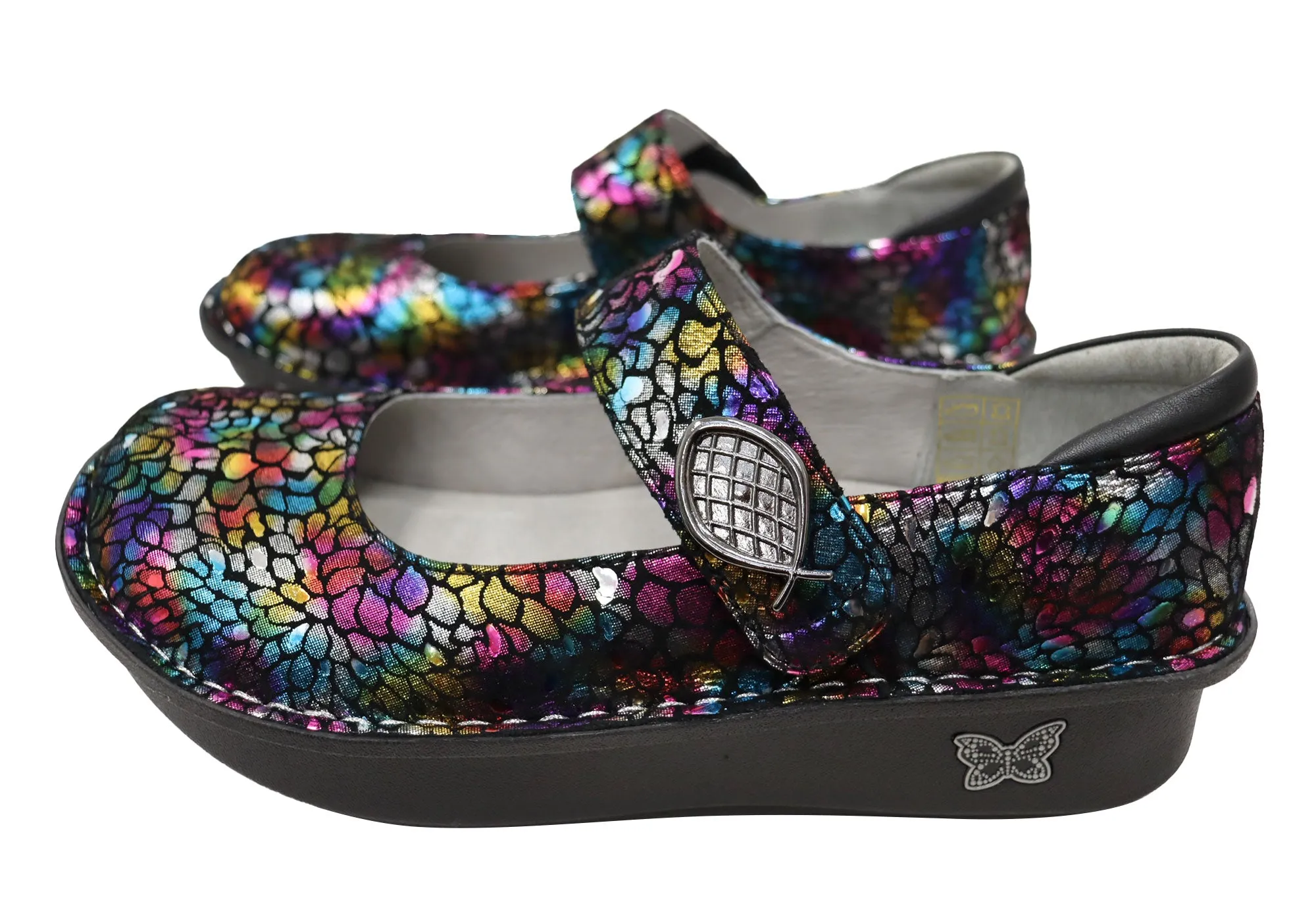 Alegria Paloma Minnow Rainbow Damen Leder Mary Jane Schuhe Alegria Schuhe