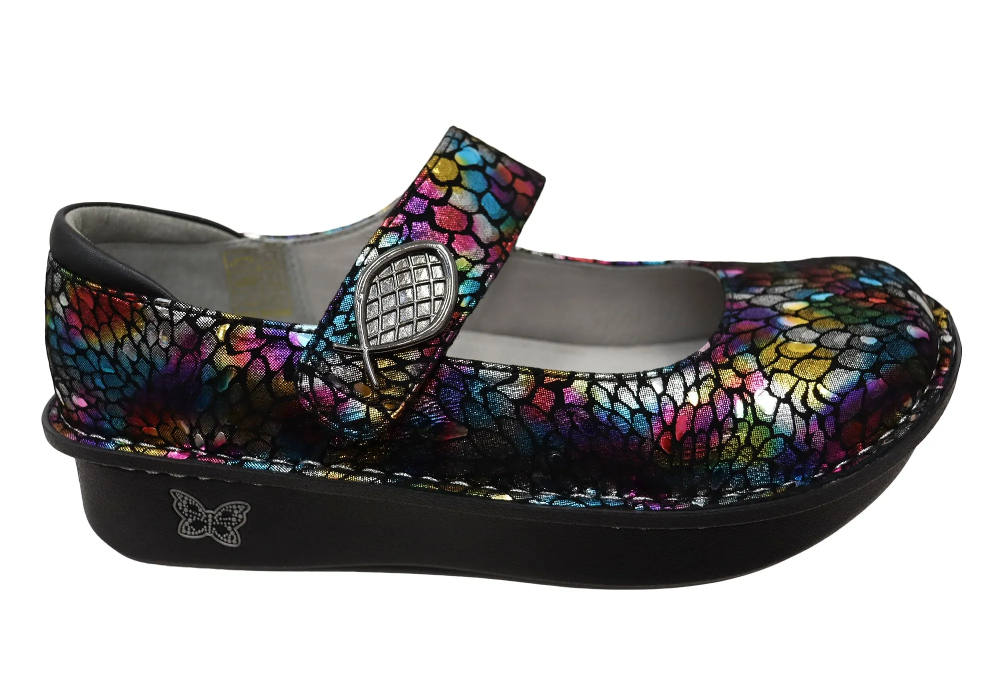 Alegria Paloma Minnow Rainbow Damen Leder Mary Jane Schuhe Alegria Schuhe