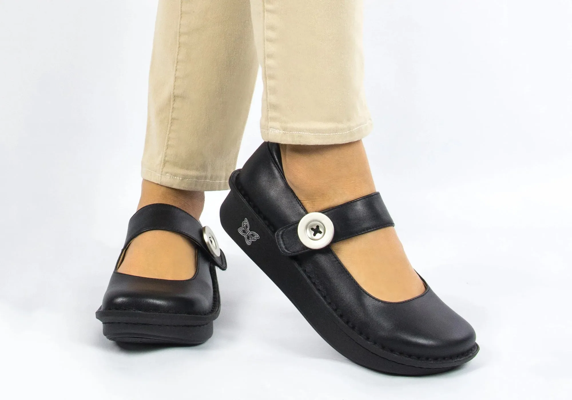 Alegria Paloma Damen Bequeme Leder Mary Jane Schuhe Alegria Schuhe