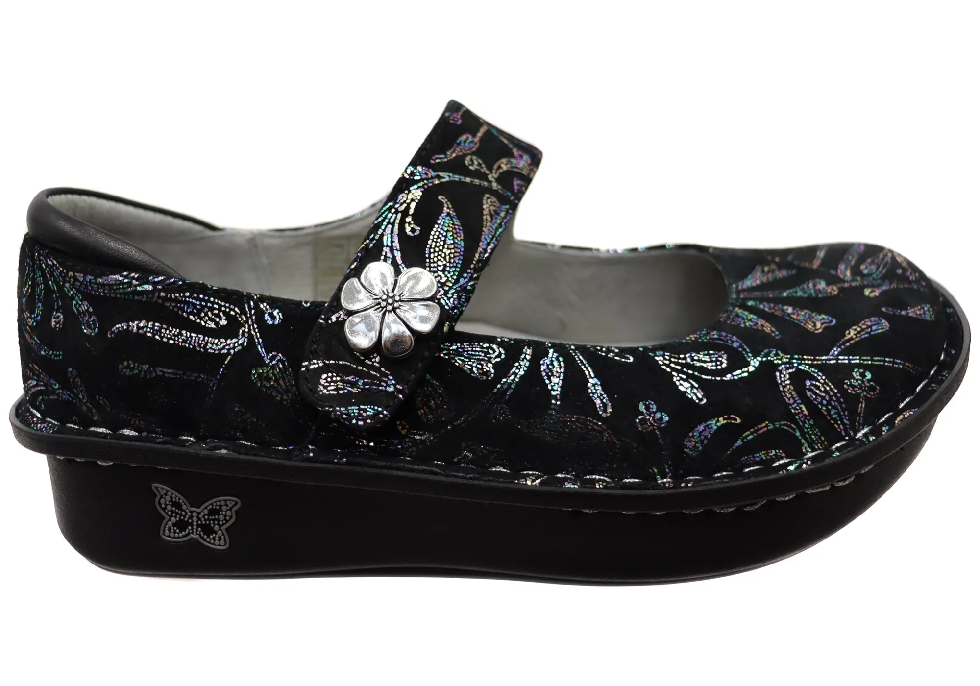 Alegria Paloma Damen Bequeme Leder Mary Jane Schuhe Alegria Schuhe