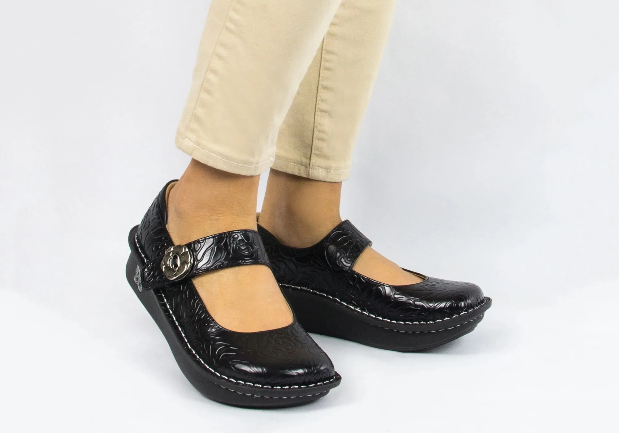 Alegria Paloma Damen Bequeme Leder Mary Jane Schuhe Alegria Schuhe