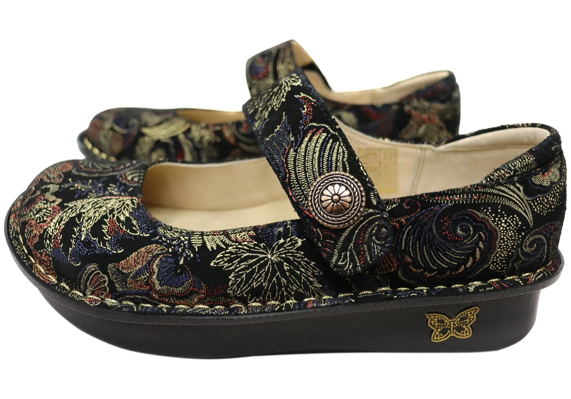 Alegria Paloma Damen Bequeme Leder Mary Jane Schuhe Alegria Schuhe