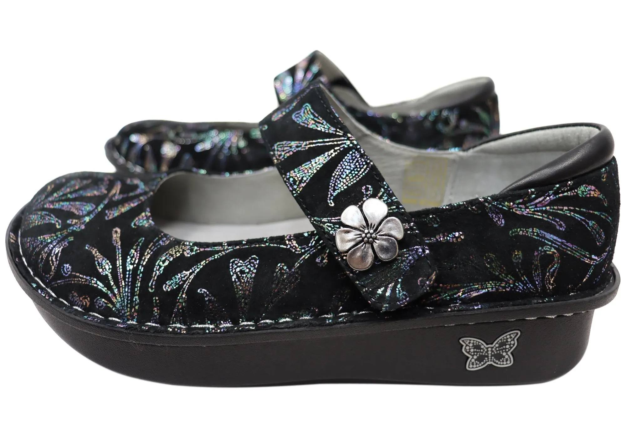 Alegria Paloma Damen Bequeme Leder Mary Jane Schuhe Alegria Schuhe