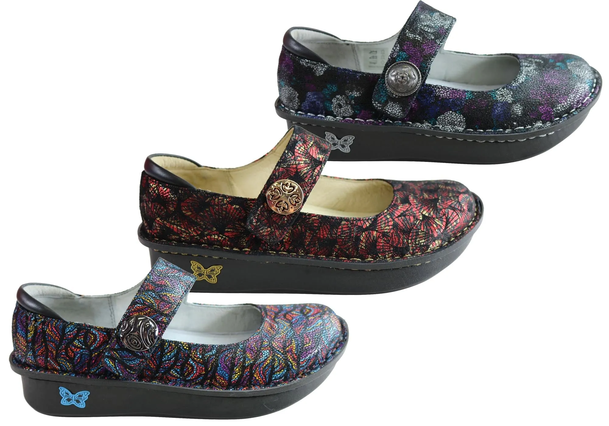 Alegria Paloma Damen Bequeme und Stilvolle Leder Mary Jane Schuhe Alegria Schuhe
