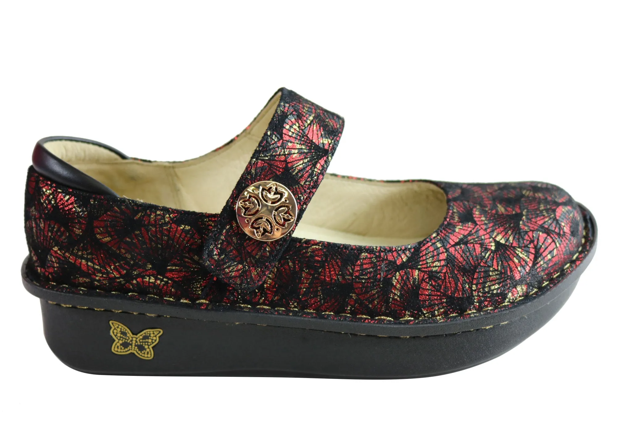 Alegria Paloma Damen Bequeme und Stilvolle Leder Mary Jane Schuhe Alegria Schuhe