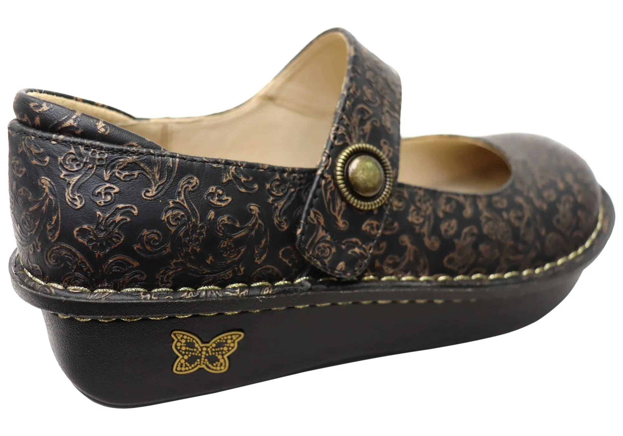 Alegria Paloma Damen Bequeme und Stilvolle Leder Mary Jane Schuhe Alegria Schuhe