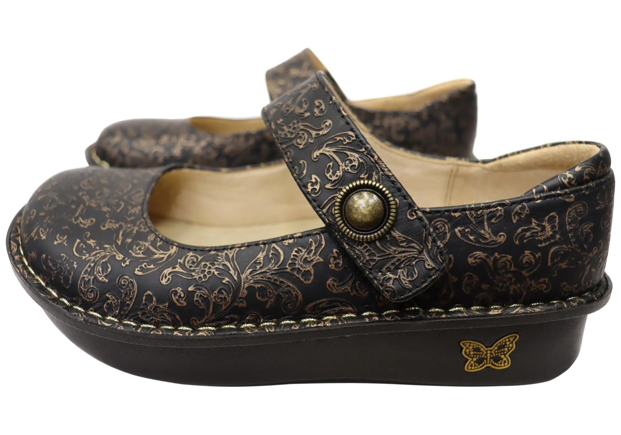 Alegria Paloma Damen Bequeme und Stilvolle Leder Mary Jane Schuhe Alegria Schuhe