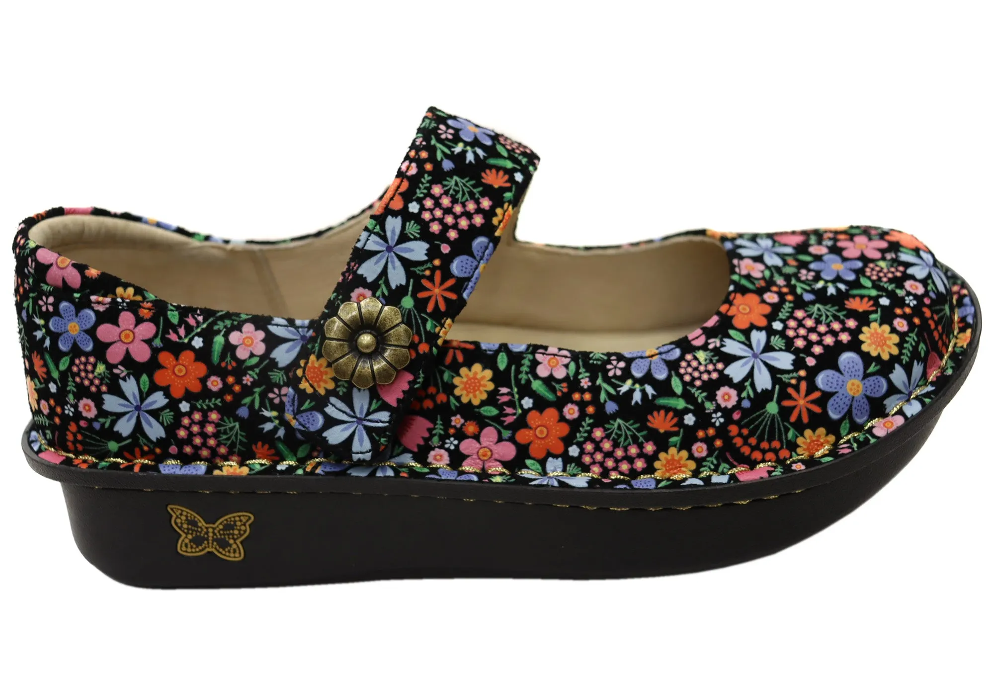 Alegria Paloma Damen Leder Mary Jane Schuhe Wonder Wall Alegria Schuhe