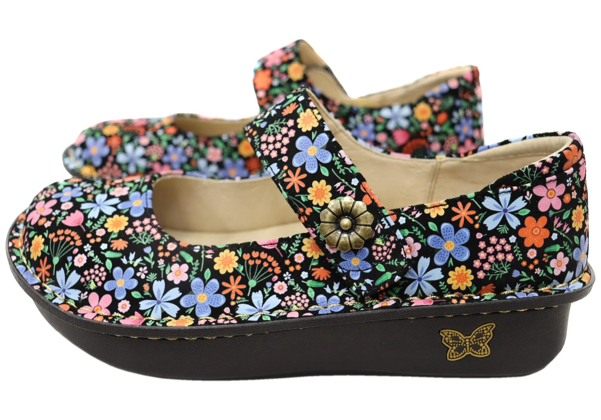 Alegria Paloma Damen Leder Mary Jane Schuhe Wonder Wall Alegria Schuhe