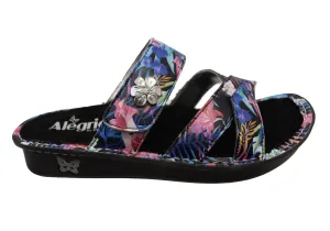 Alegria Victoriah Damen Bequeme Leder-Slides Sandalen Alegria Schuhe