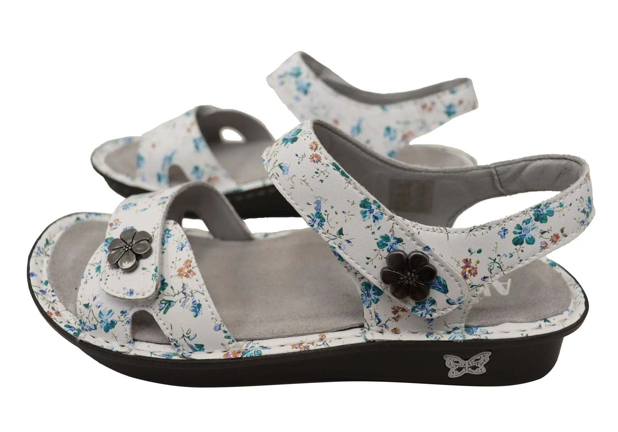 Alegria Vienna Damen Bequeme Ledersandalen Alegria Schuhe