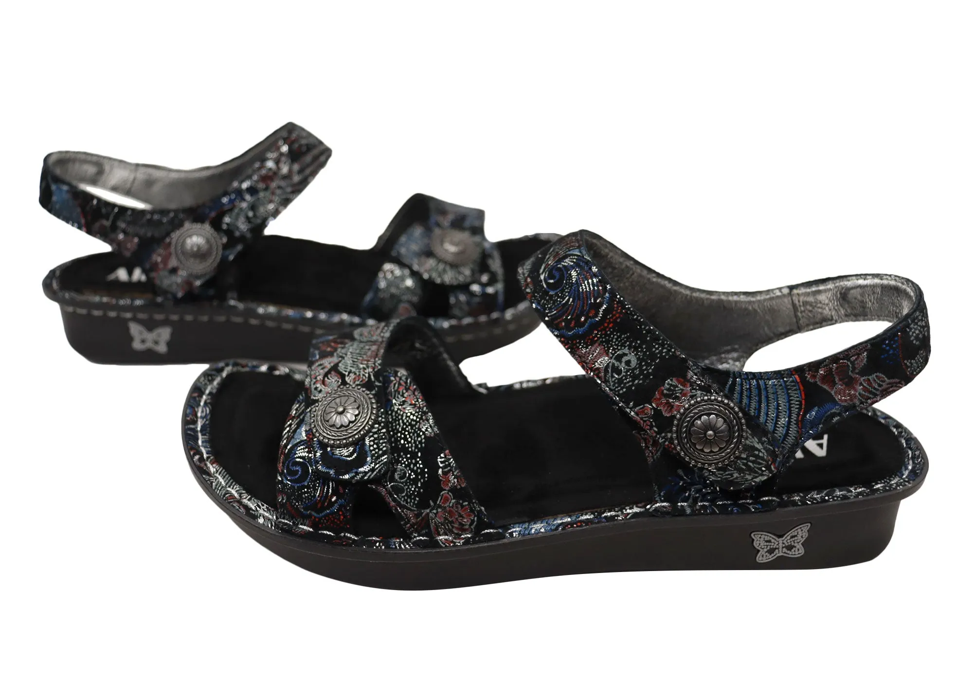 Alegria Vienna Damen Bequeme Ledersandalen Alegria Schuhe