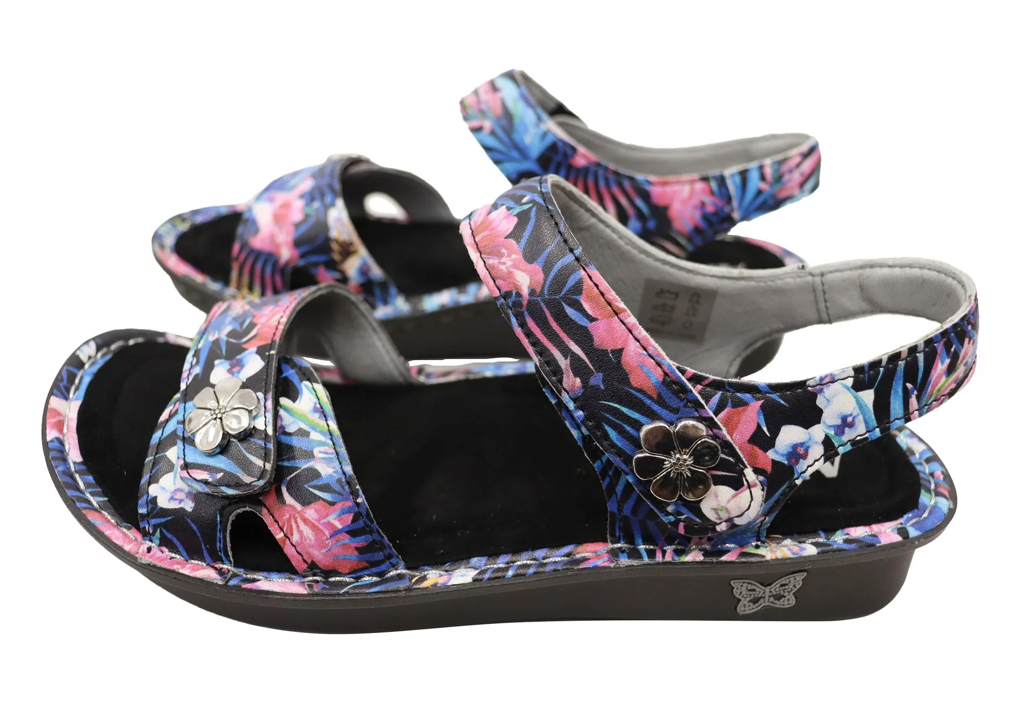 Alegria Vienna Damen Bequeme Ledersandalen Alegria Schuhe