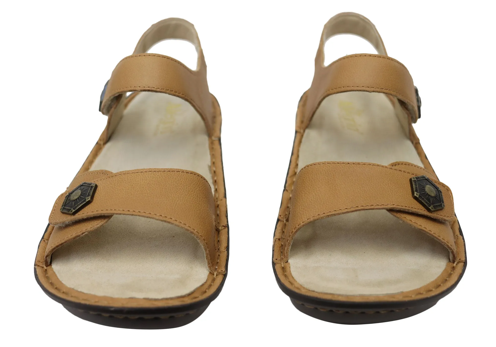 Alegria Vienna Damen Bequeme Ledersandalen Alegria Schuhe
