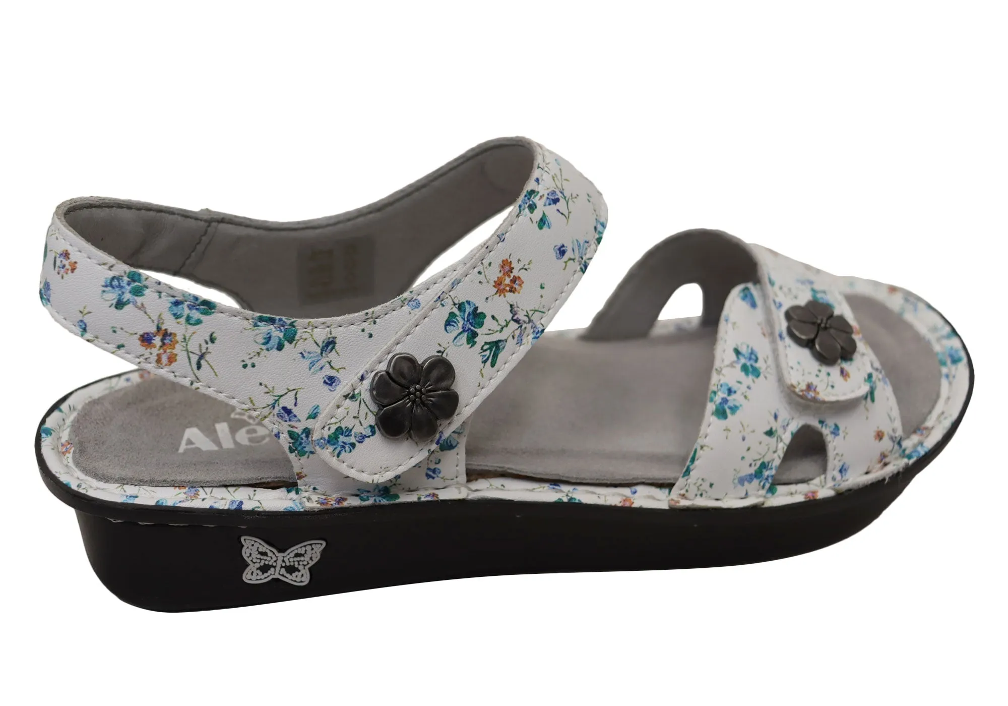 Alegria Vienna Damen Bequeme Ledersandalen Alegria Schuhe