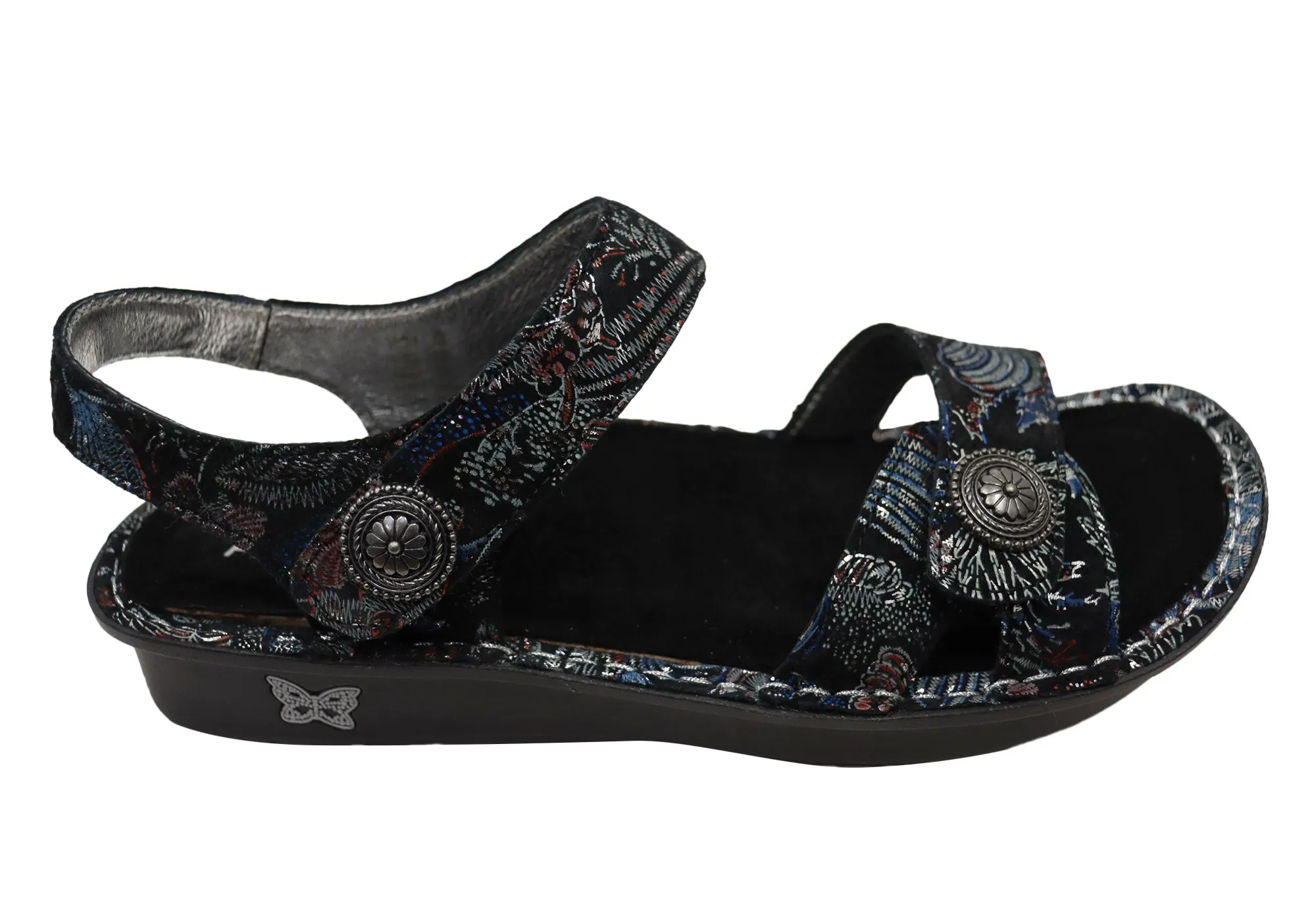 Alegria Vienna Damen Bequeme Ledersandalen Alegria Schuhe
