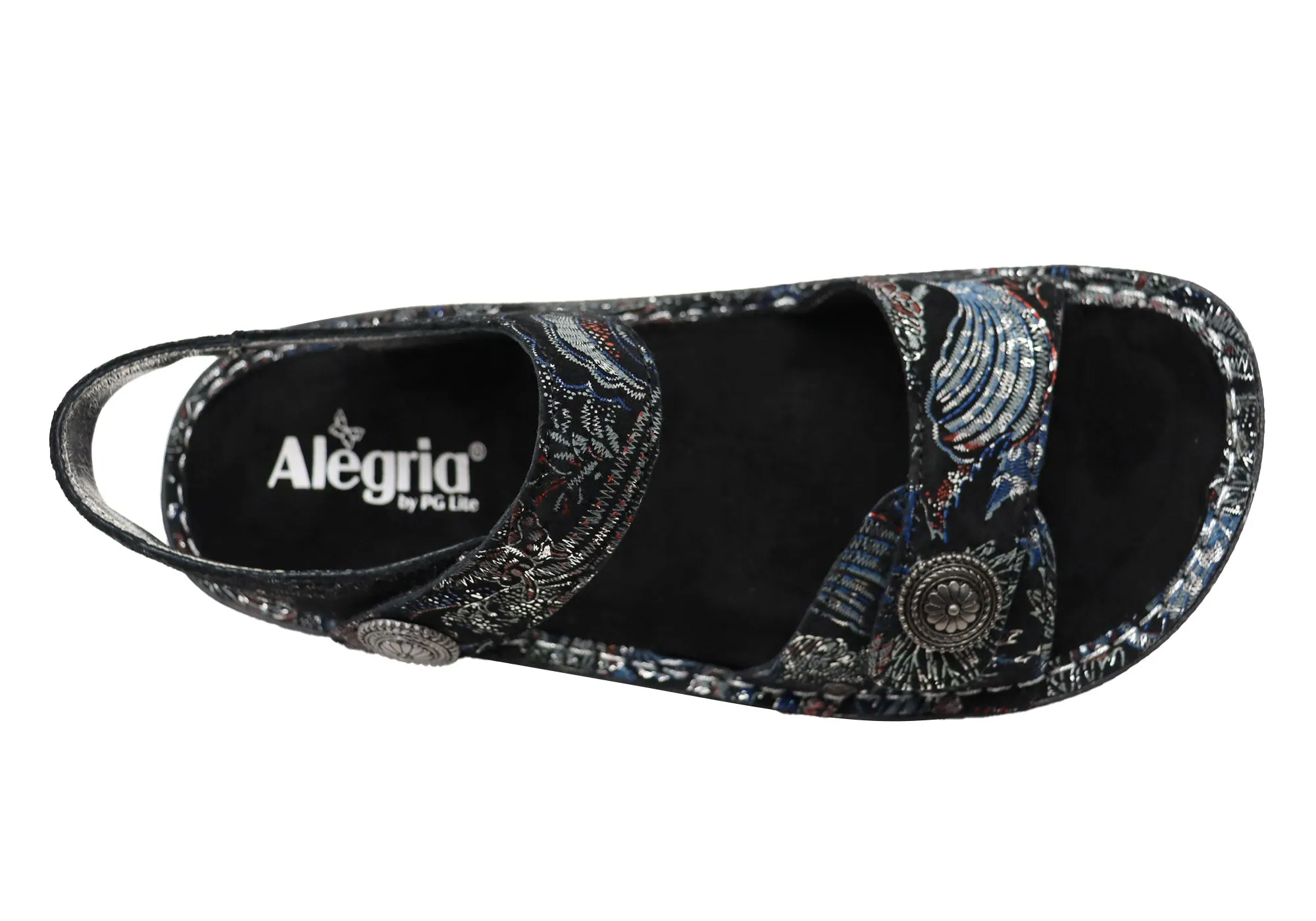 Alegria Vienna Damen Bequeme Ledersandalen Alegria Schuhe