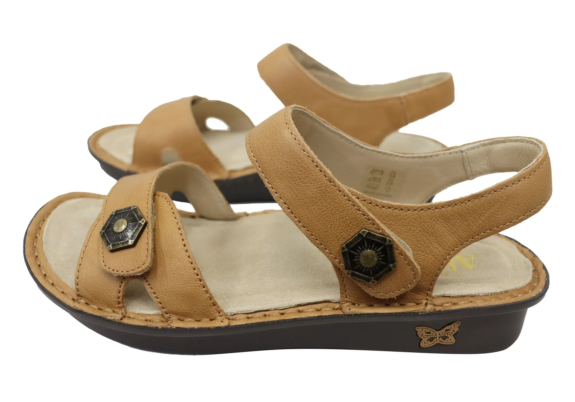 Alegria Vienna Damen Bequeme Ledersandalen Alegria Schuhe