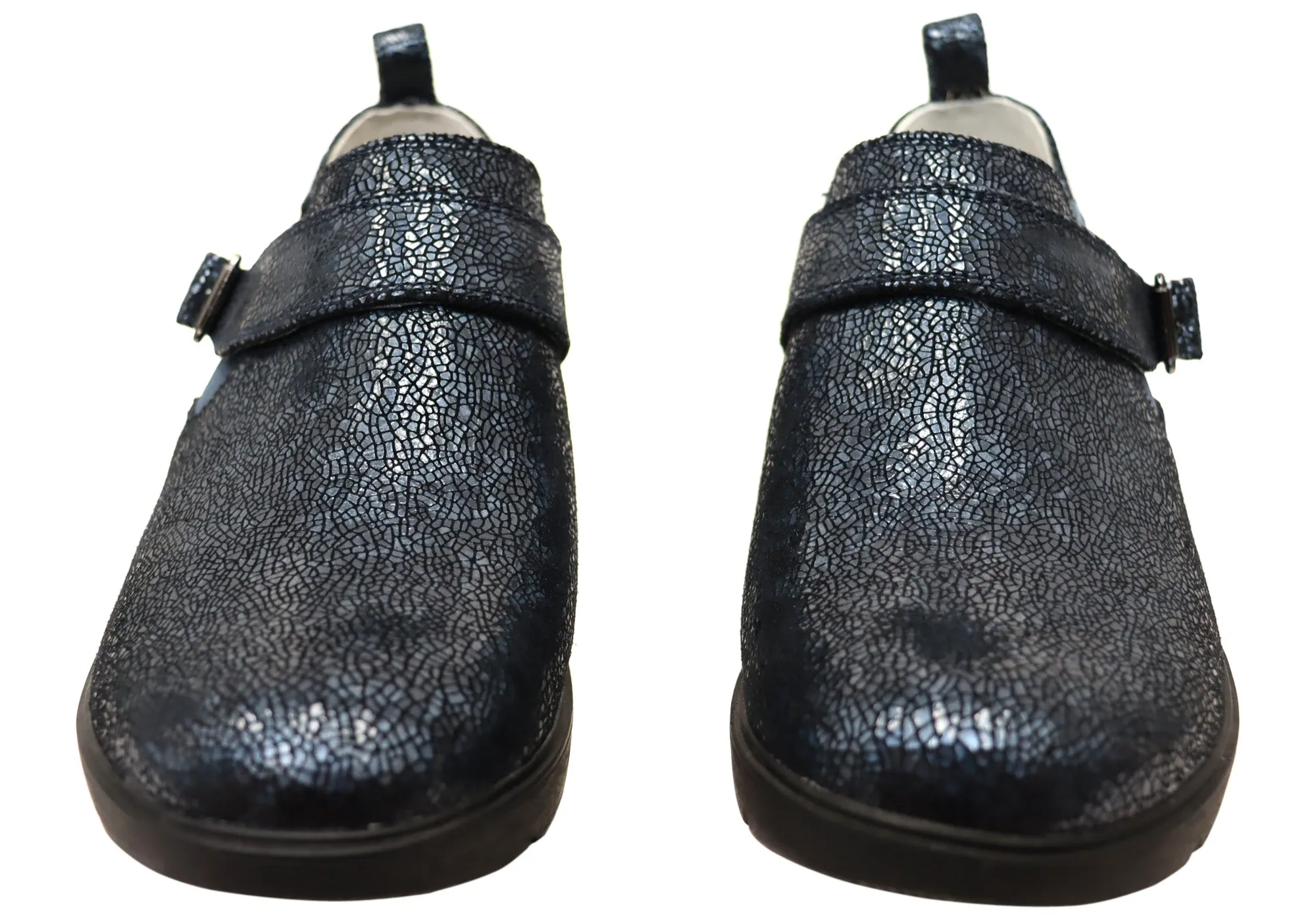 Align Arya Damen Leder Weite Passform Bequeme Schuhe mit Fußgewölbestütze Align Schuhe