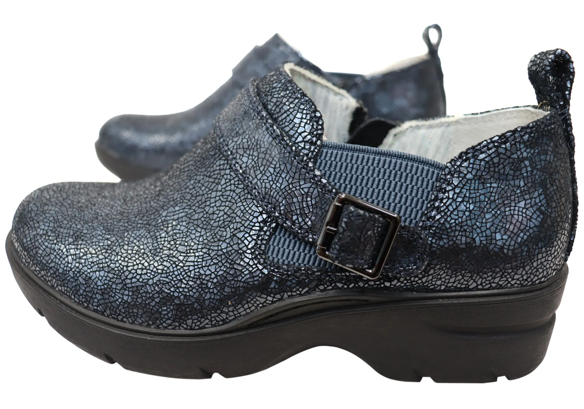 Align Arya Damen Leder Weite Passform Bequeme Schuhe mit Fußgewölbestütze Align Schuhe