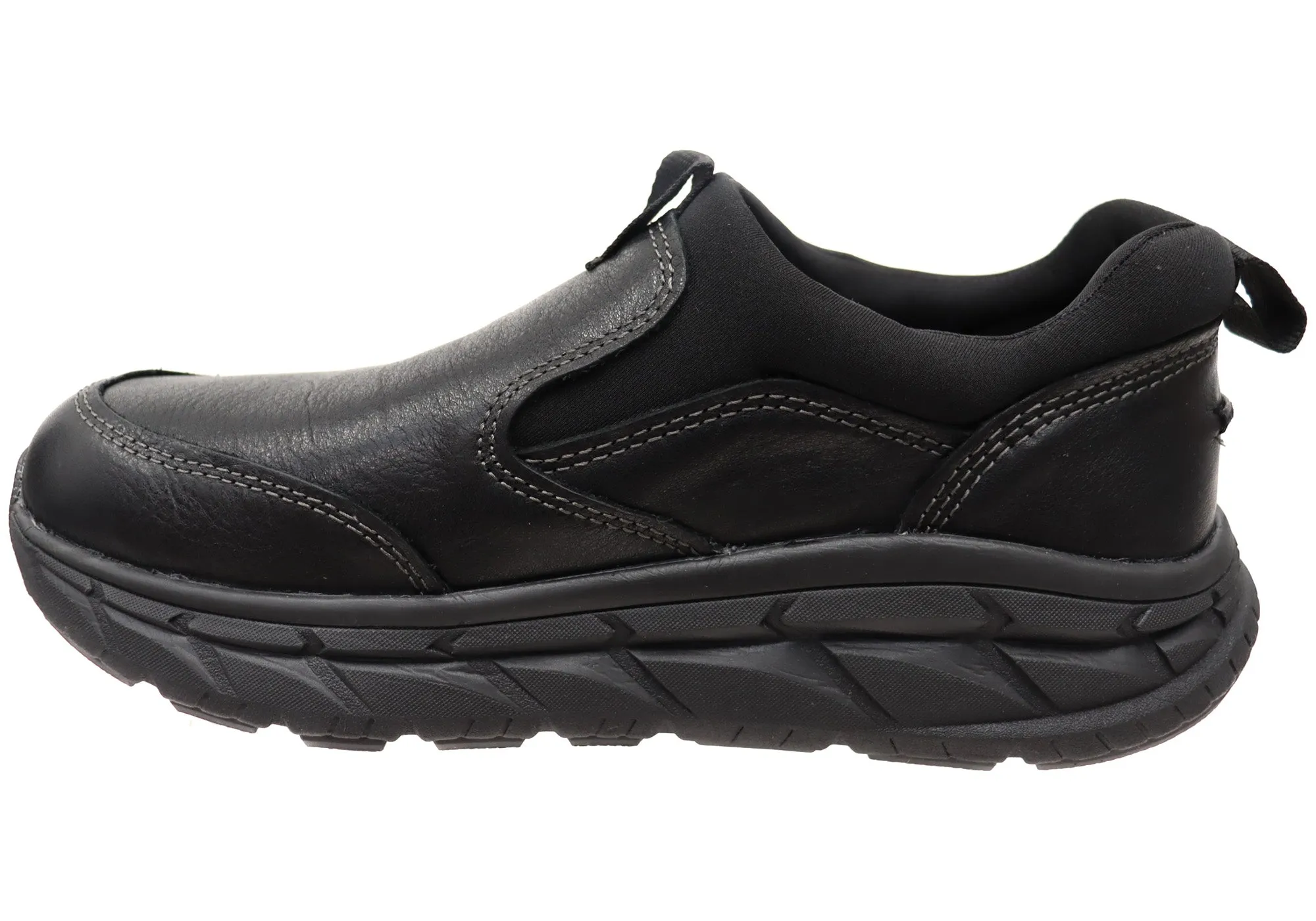 Align Protech Valent Herren Leder Sneakers mit Weitem Schnitt und Fußgewölbestütze Align Schuhe