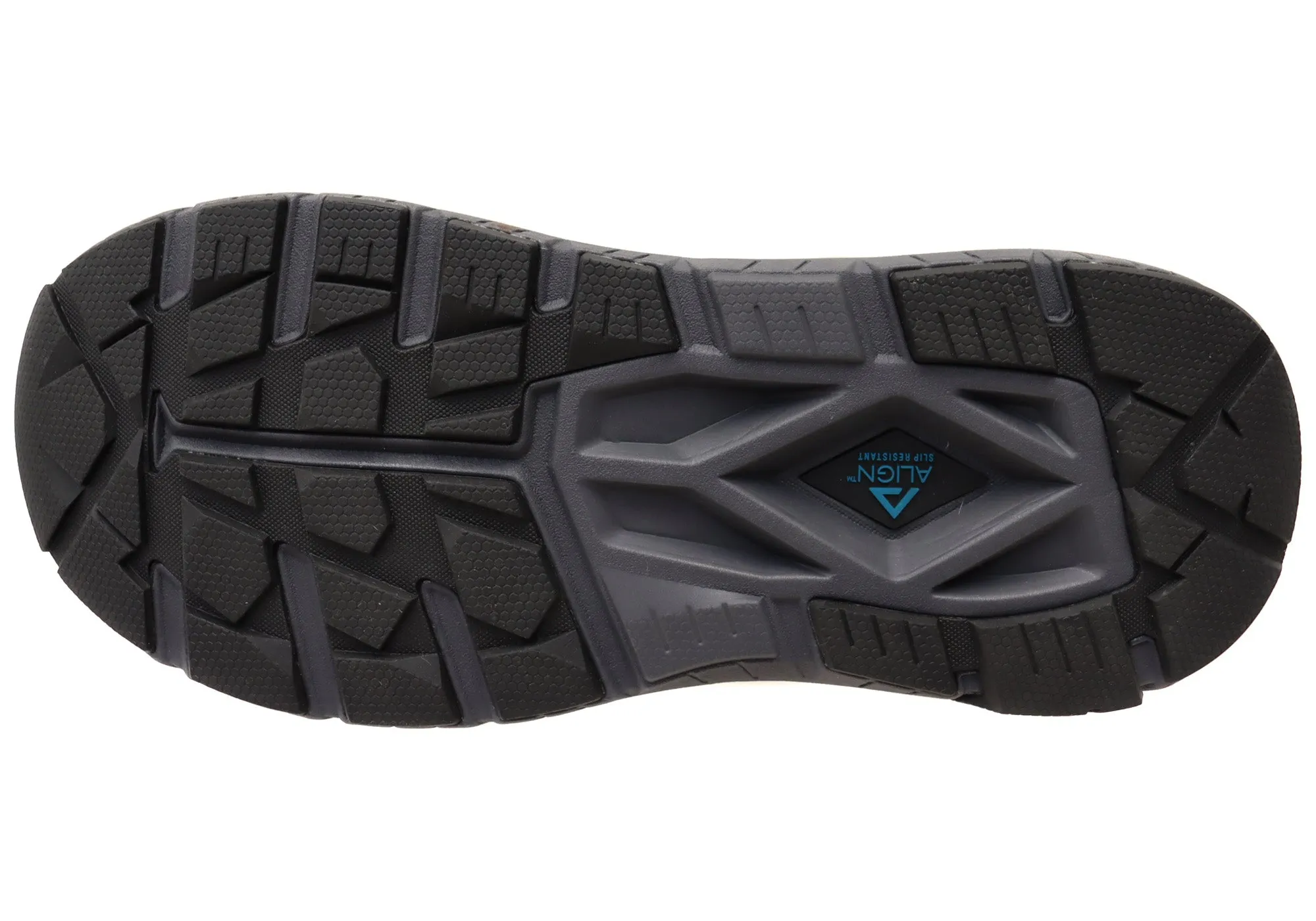 Align Protech Verdell Herren Ledersneaker mit Weitem Schnitt und Fußgewölbestütze Align Schuhe