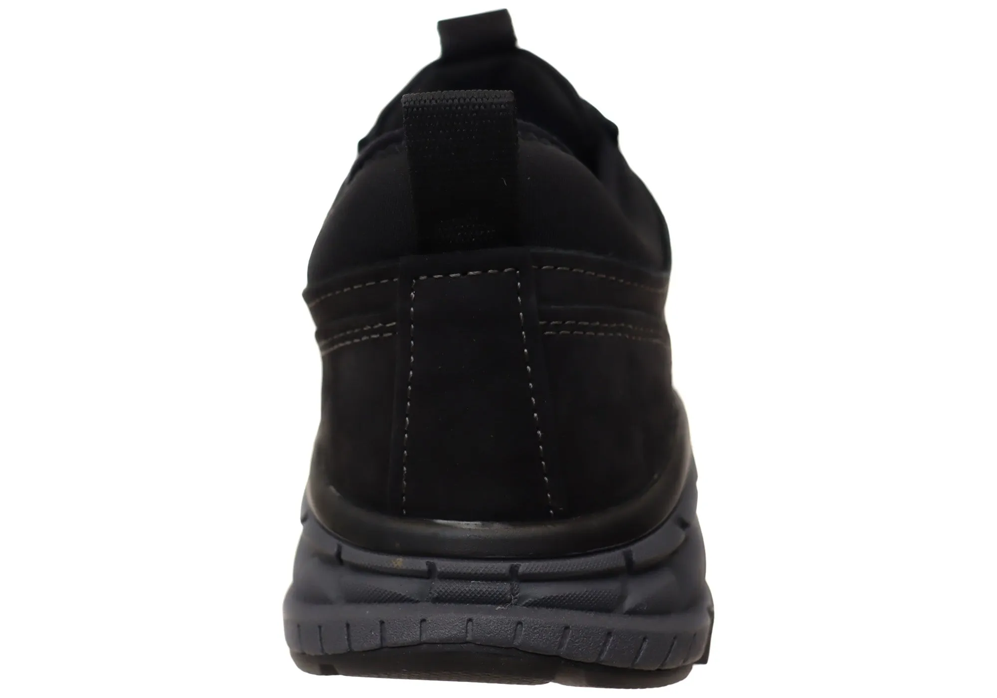 Align Protech Verdell Herren Ledersneaker mit Weitem Schnitt und Fußgewölbestütze Align Schuhe
